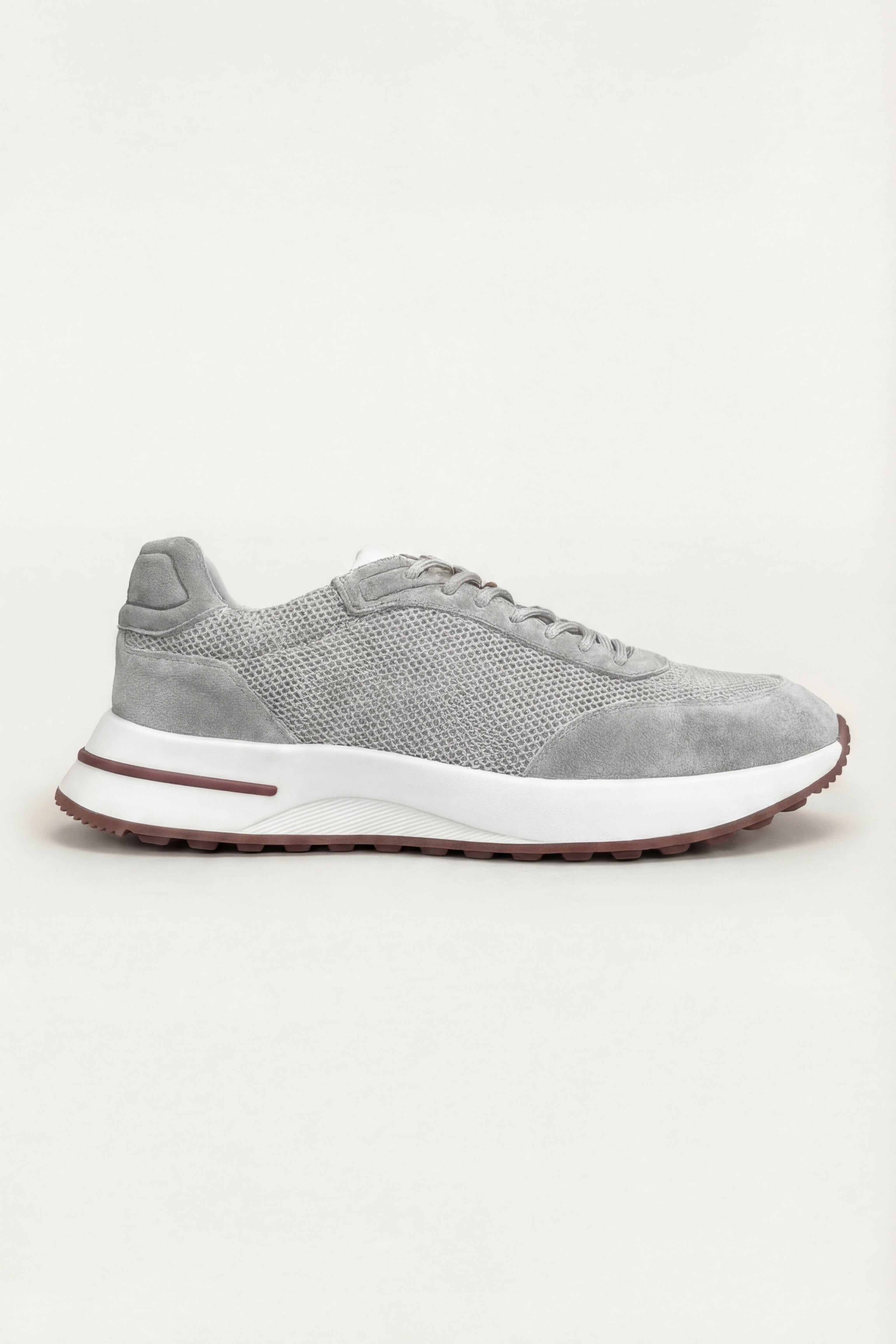 Palazzo Runner Mesh Light Grey