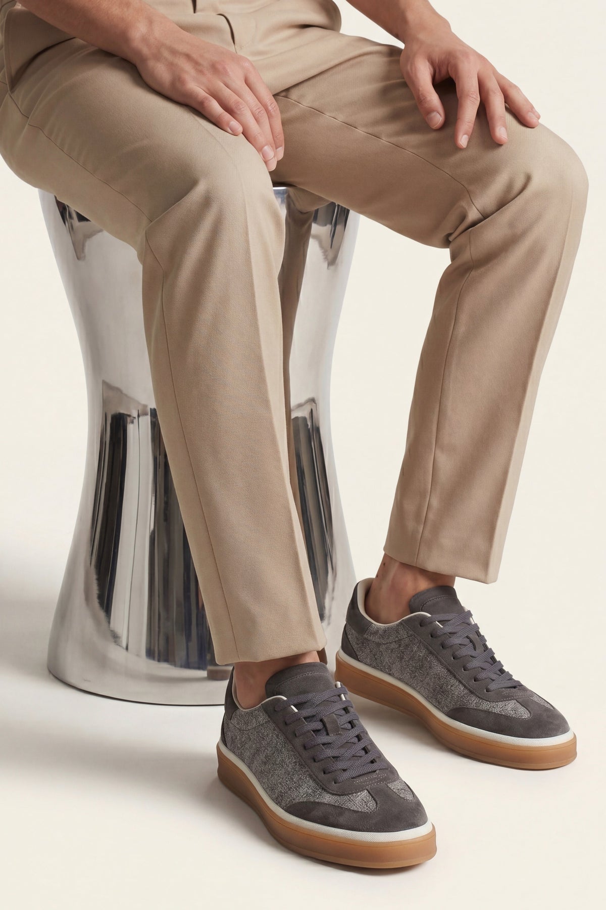 Torino Textile Sneaker Dark Grey
