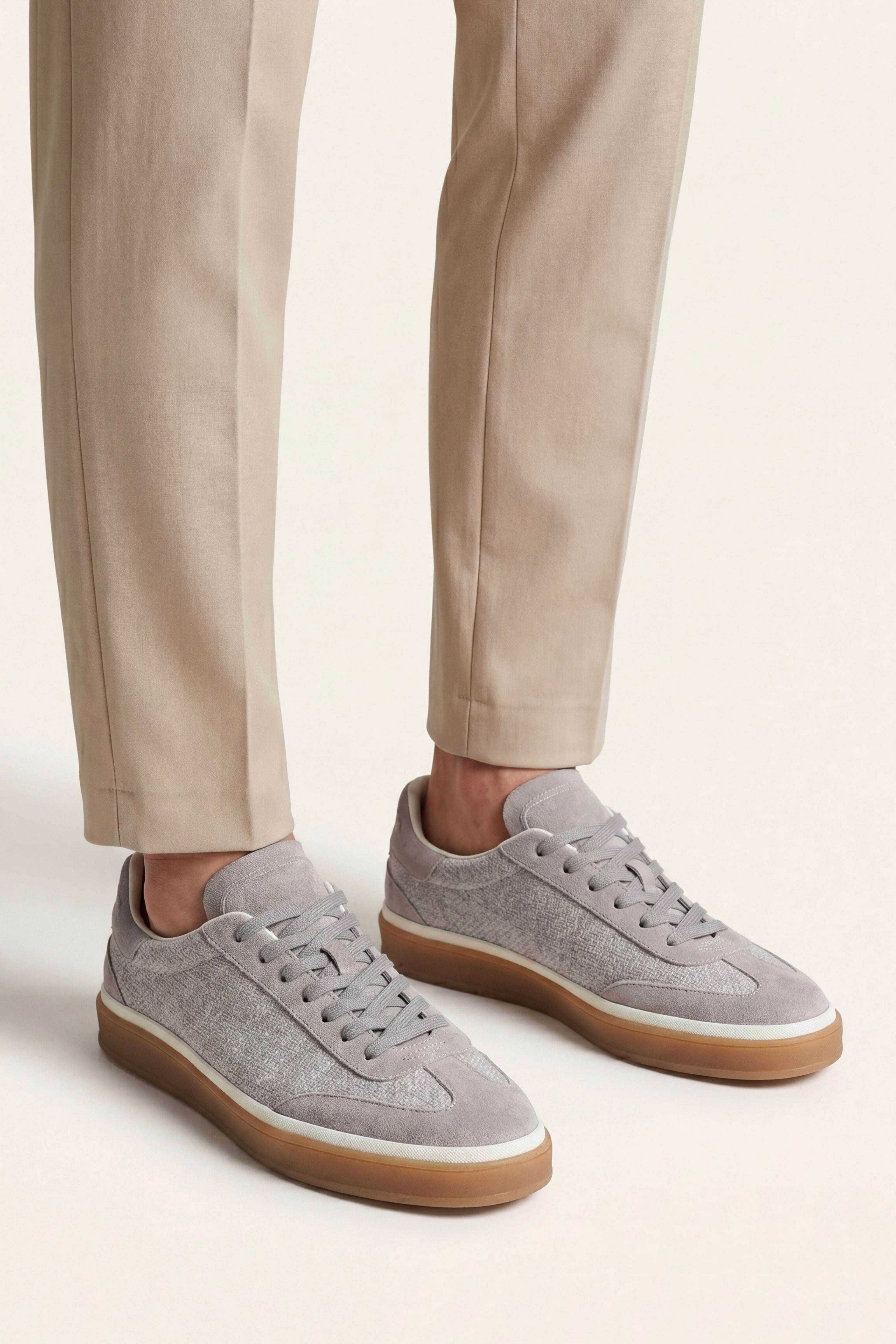 Torino Textile Sneaker Light Grey