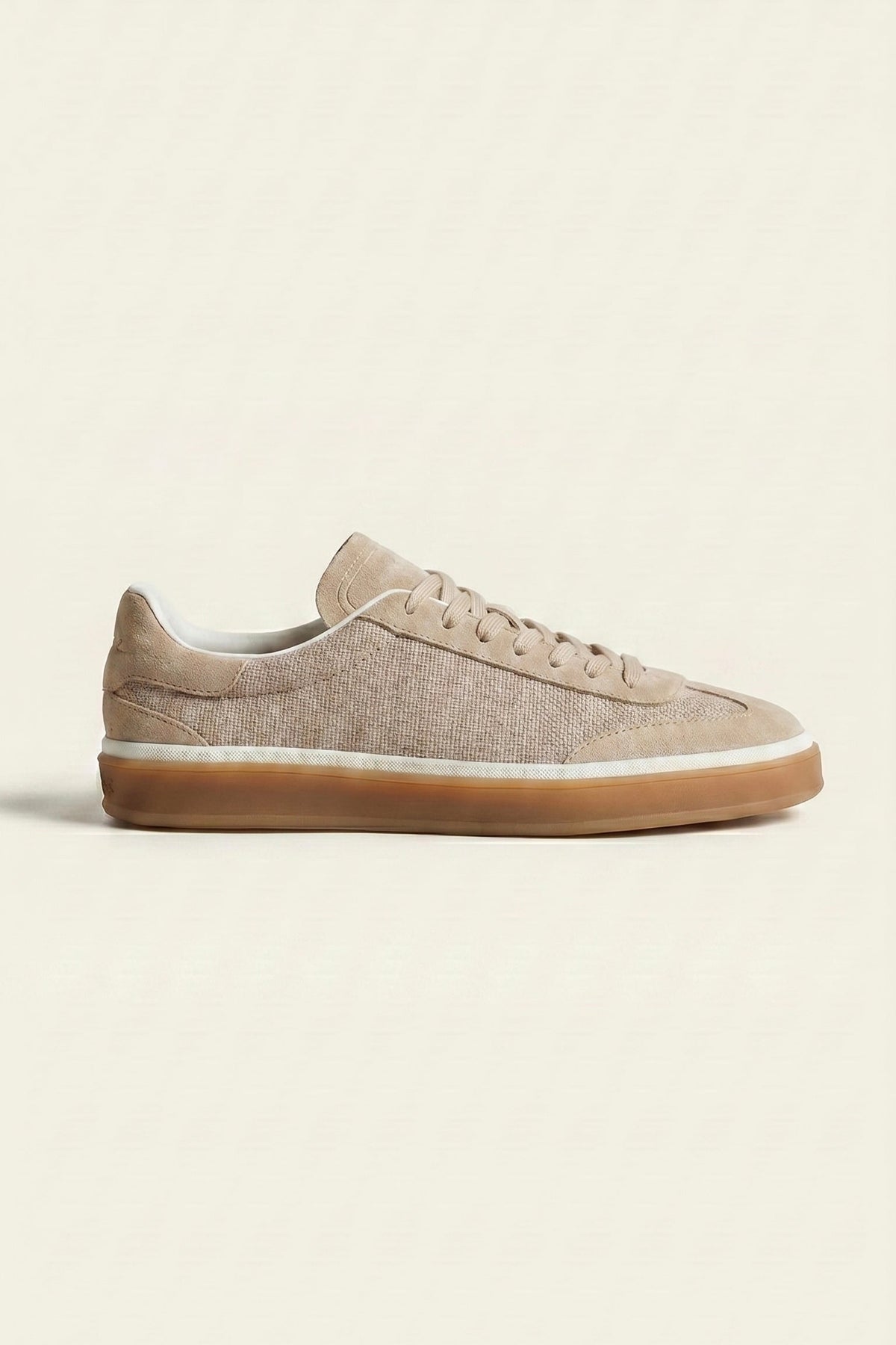 Torino Textile Sneaker Sand Beige