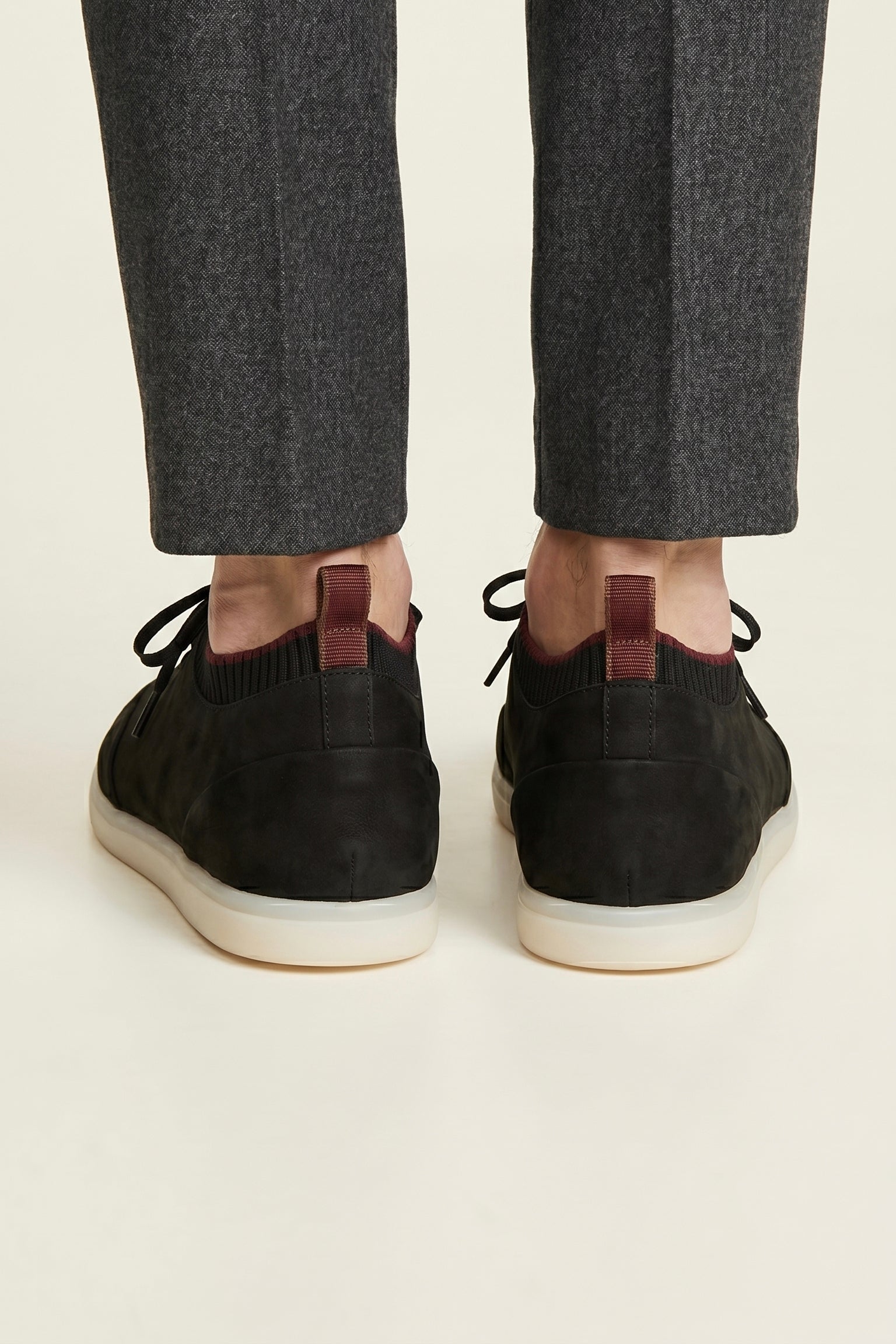 Lugano Nubuck Sneaker Black