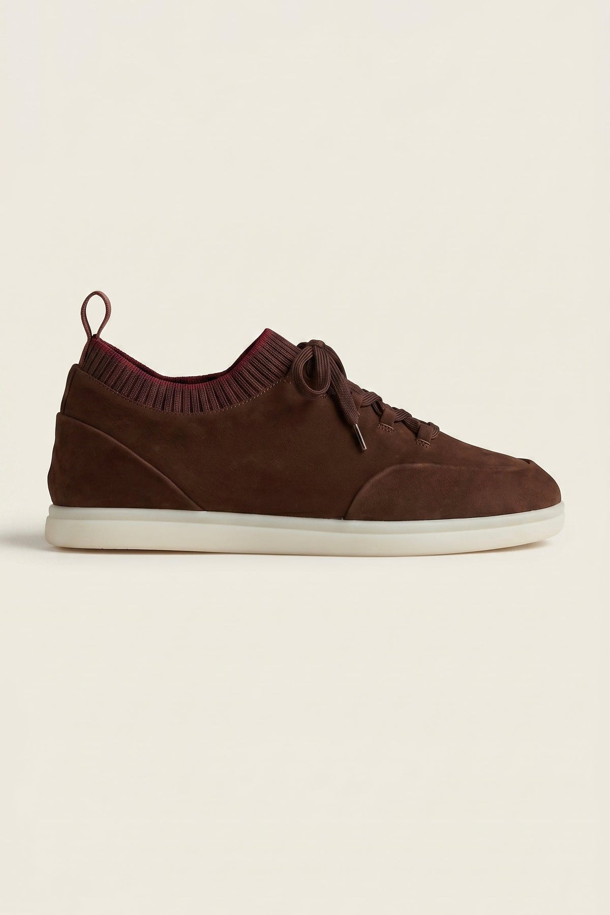 Lugano Nubuck Sneaker Dark Brown