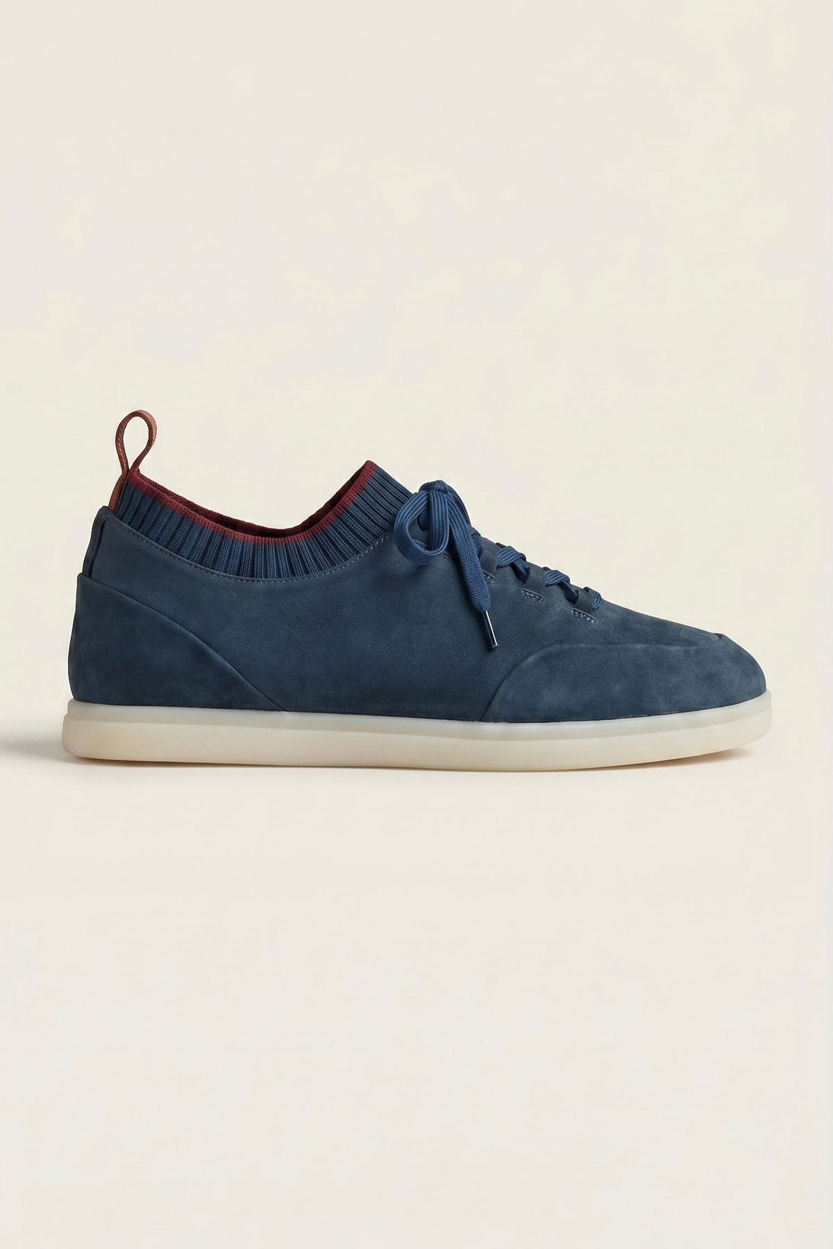 Lugano Nubuck Sneaker Denim Blue