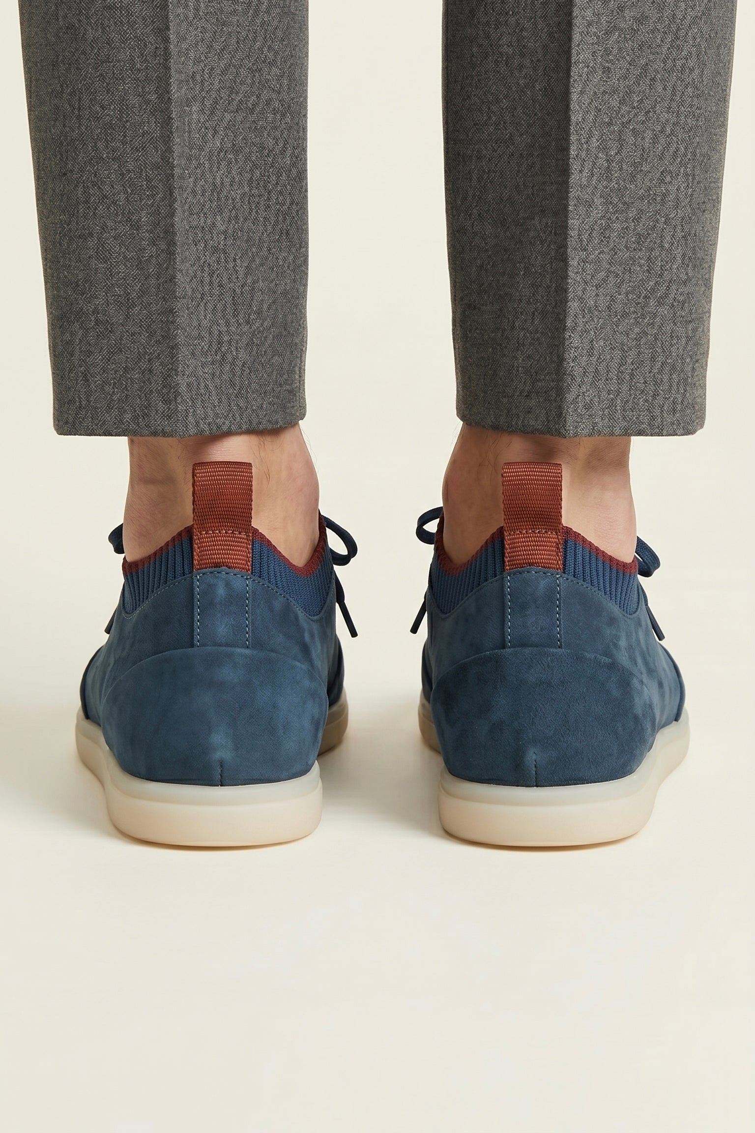 Lugano Nubuck Sneaker Denim Blue