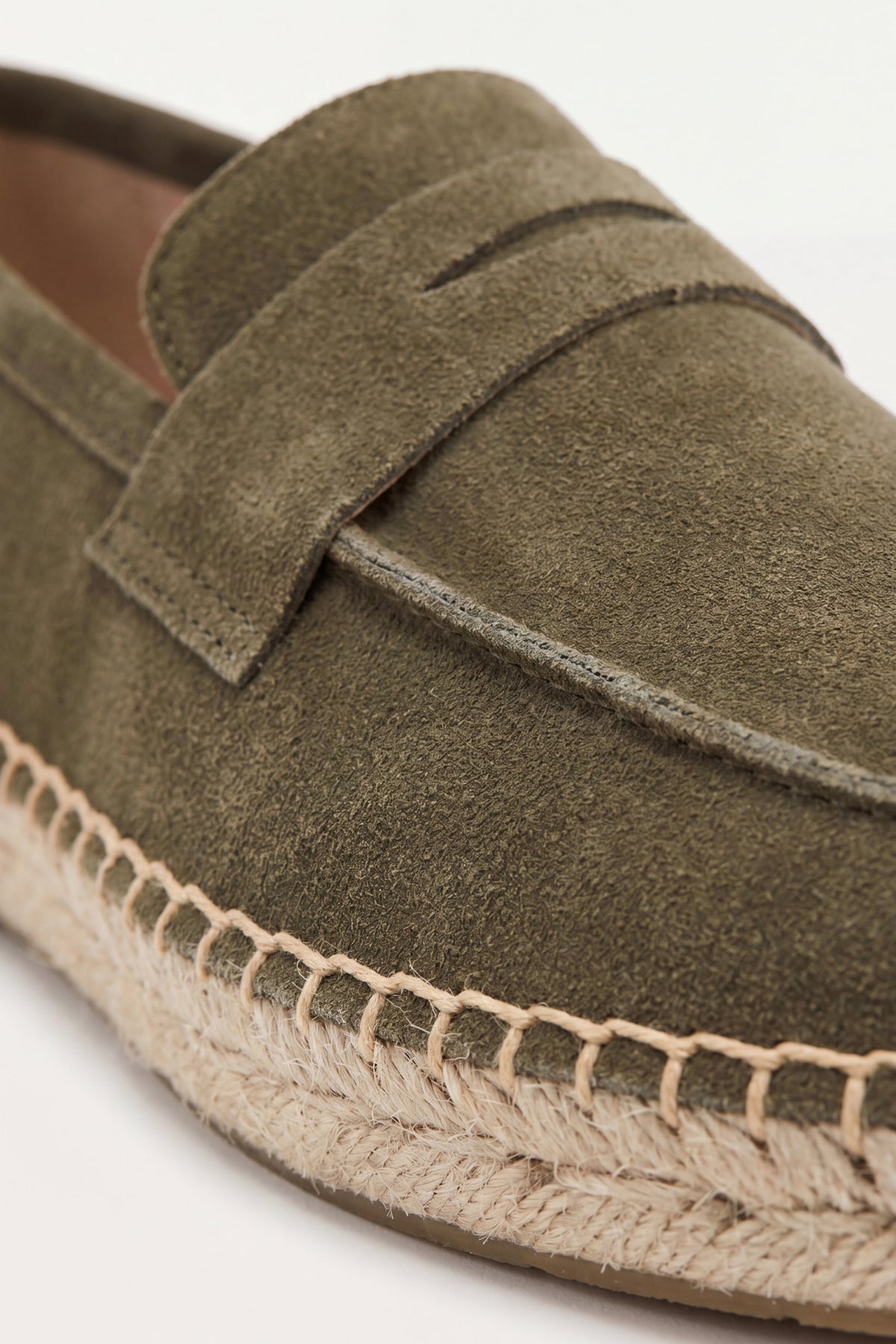 Ravello Espadrille Loafer Olive Green