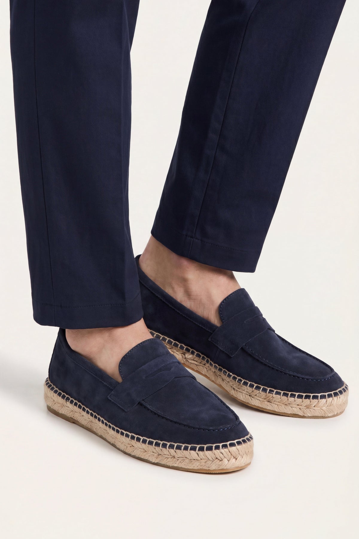 Ravello Espadrille Loafer Navy Blue