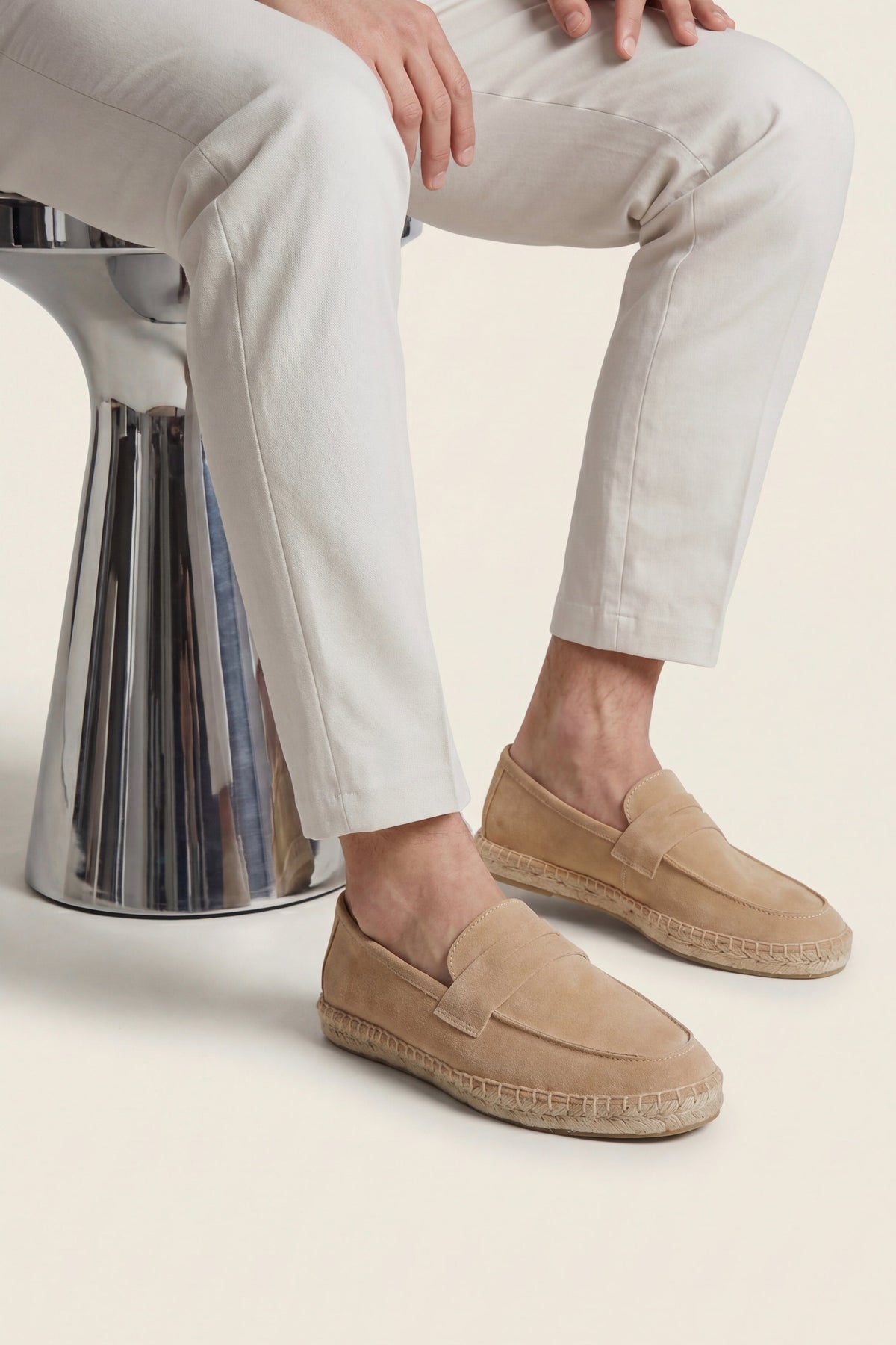 Ravello Espadrille Loafer Sand Beige