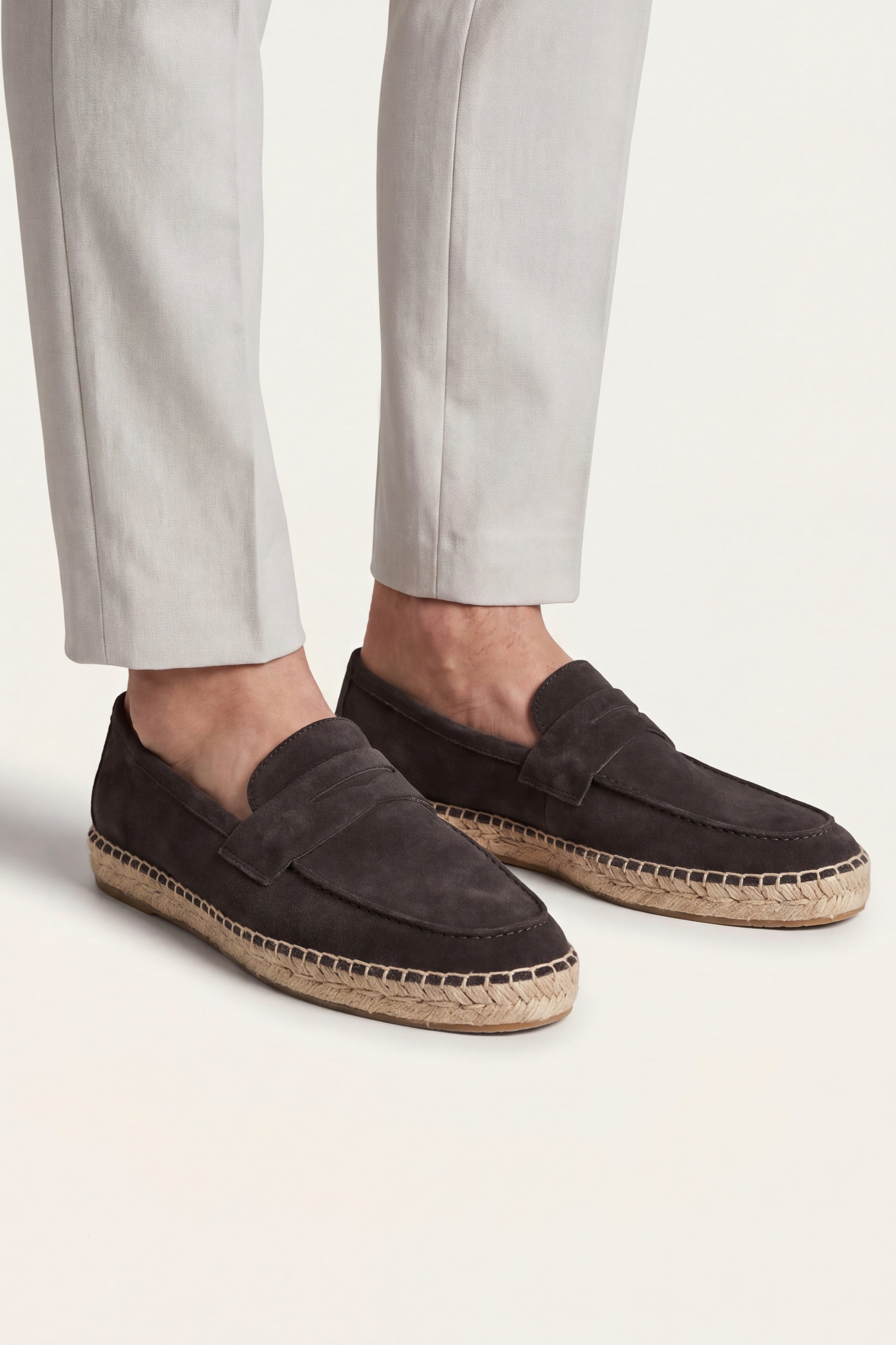 Ravello Espadrille Loafer Dark Grey