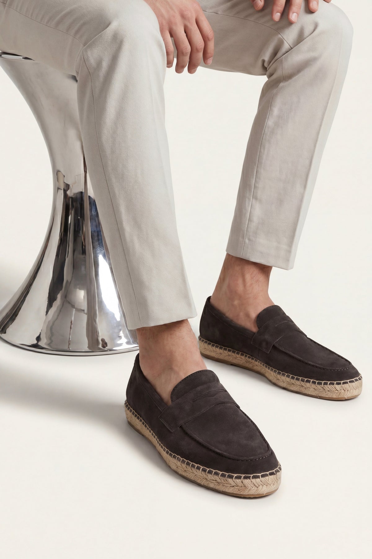 Ravello Espadrille Loafer Dark Grey