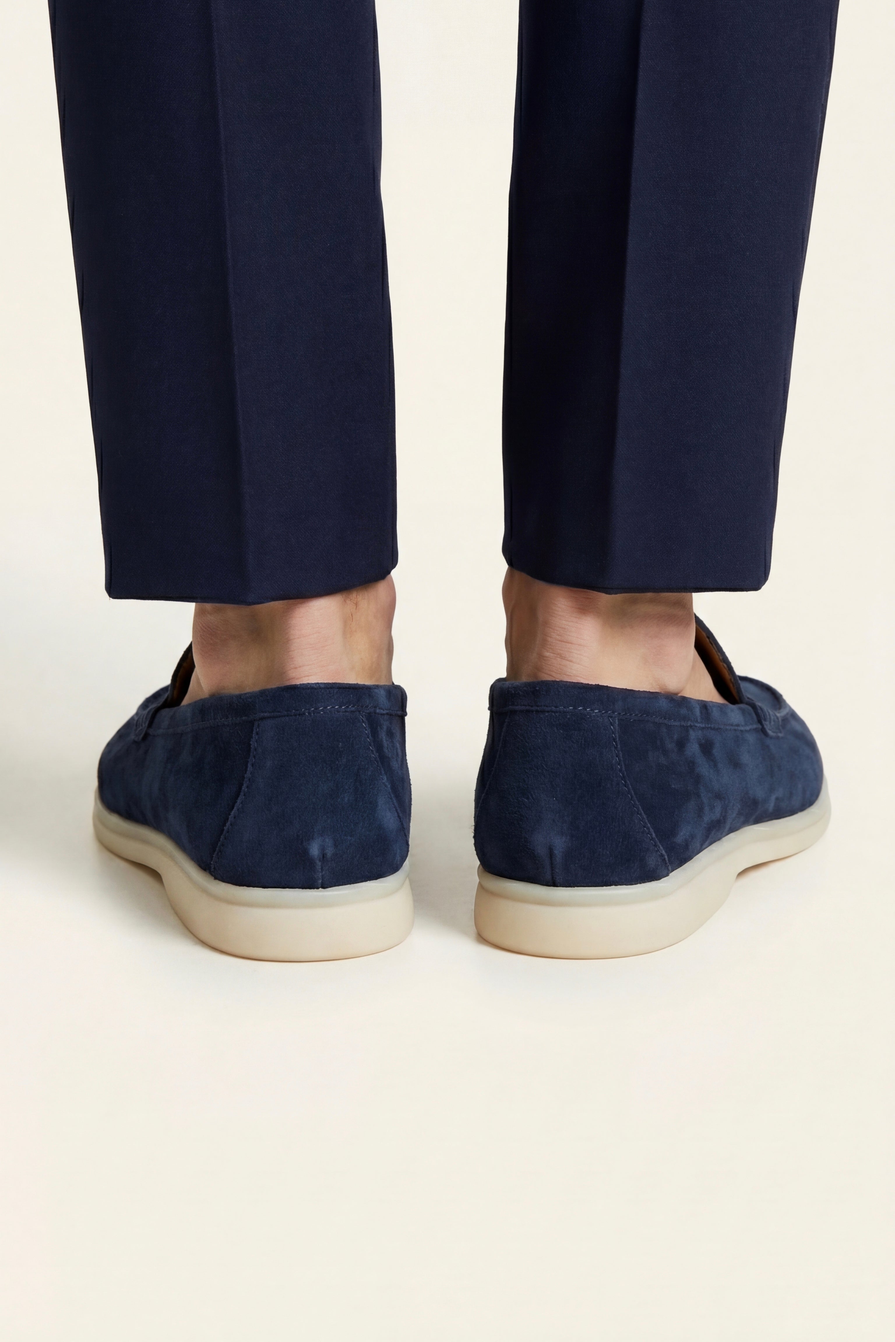 Milano Classic Loafer Suede Navy Blue