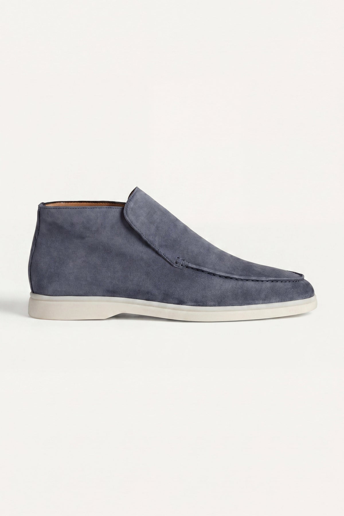 Milano City Loafer Suede Steel Blue