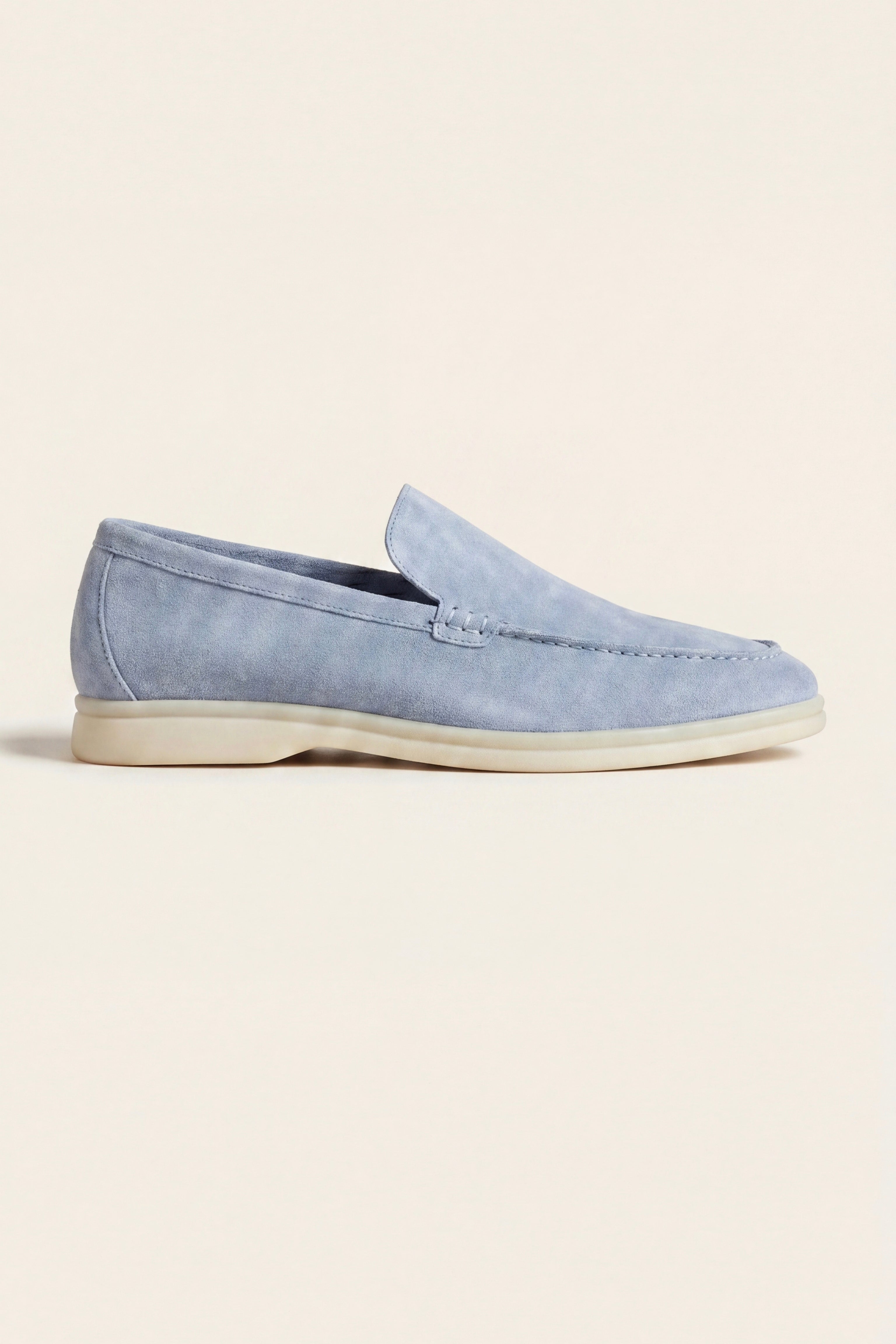 Milano Classic Loafer Suede Light Blue