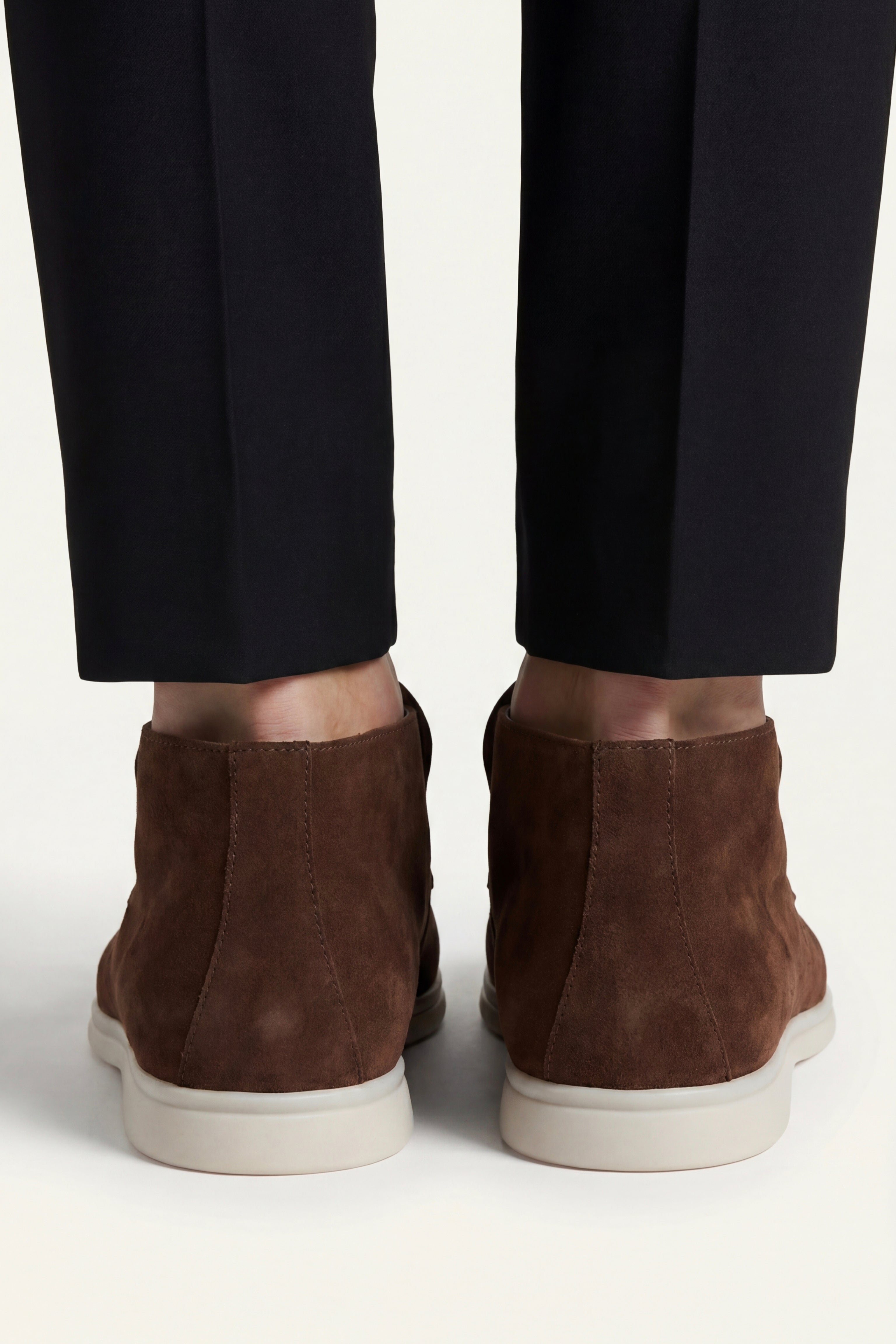 Milano City Loafer Suede Dark Brown