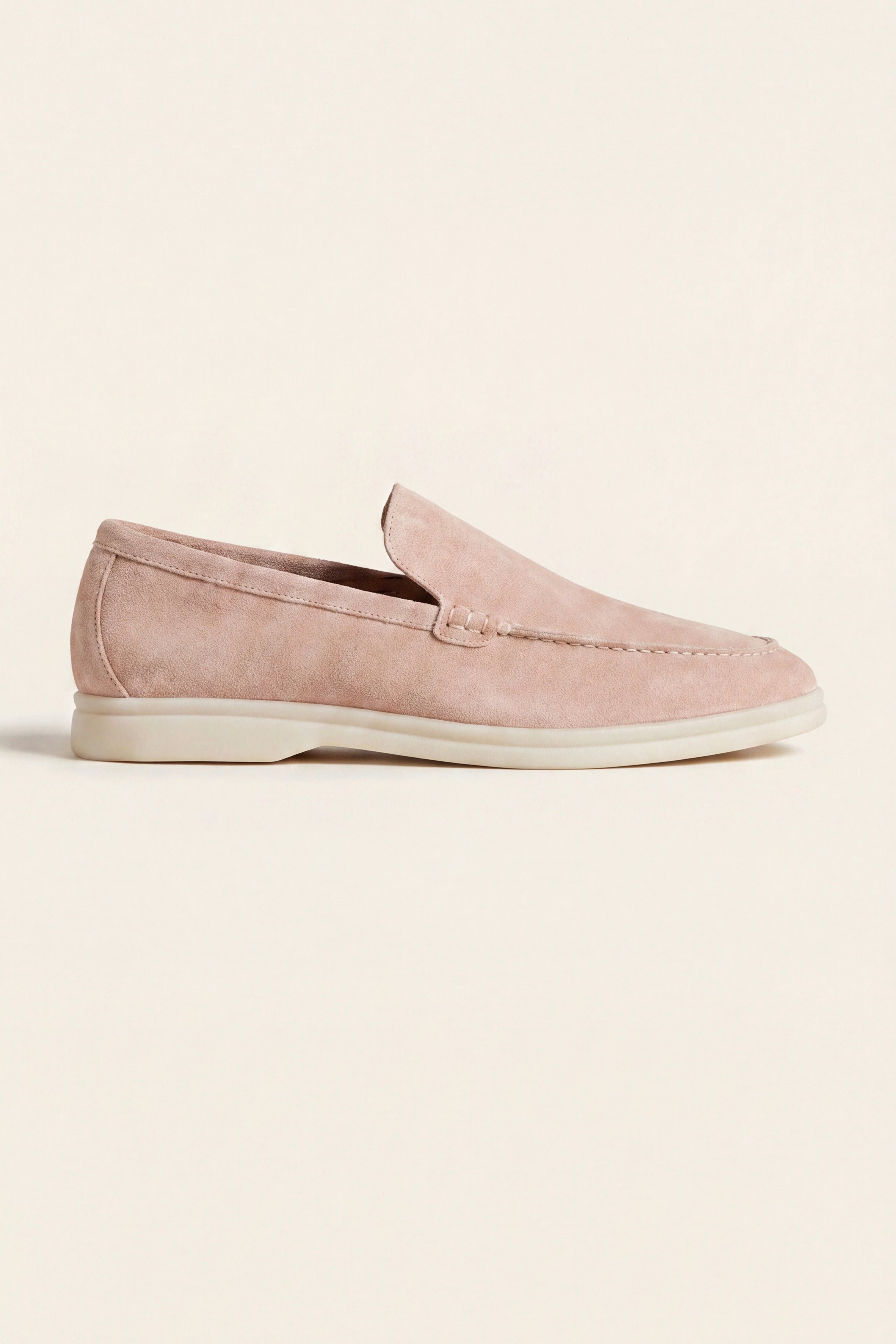 Milano Classic Loafer Suede Dusty Pink