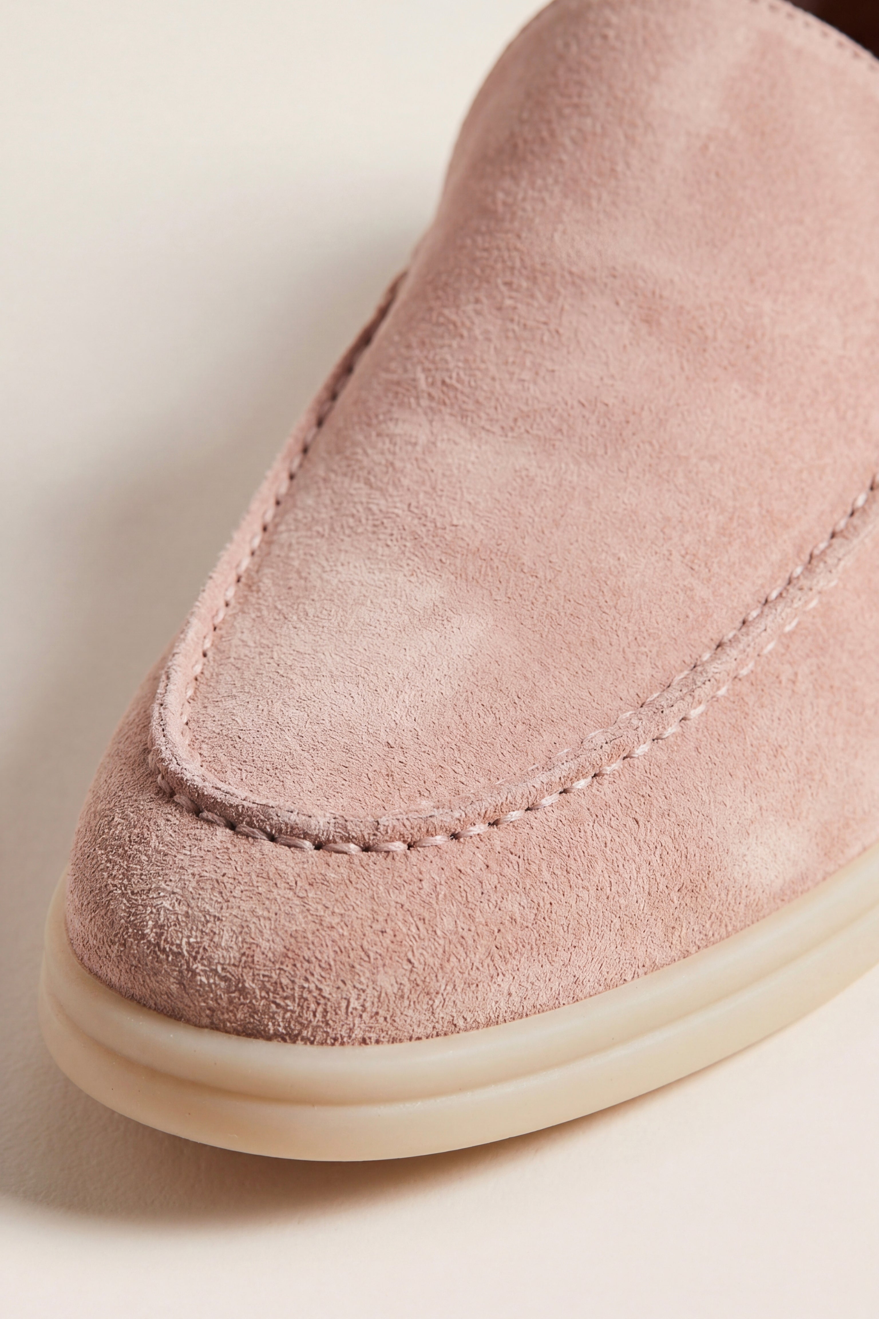 Milano Classic Loafer Suede Dusty Pink