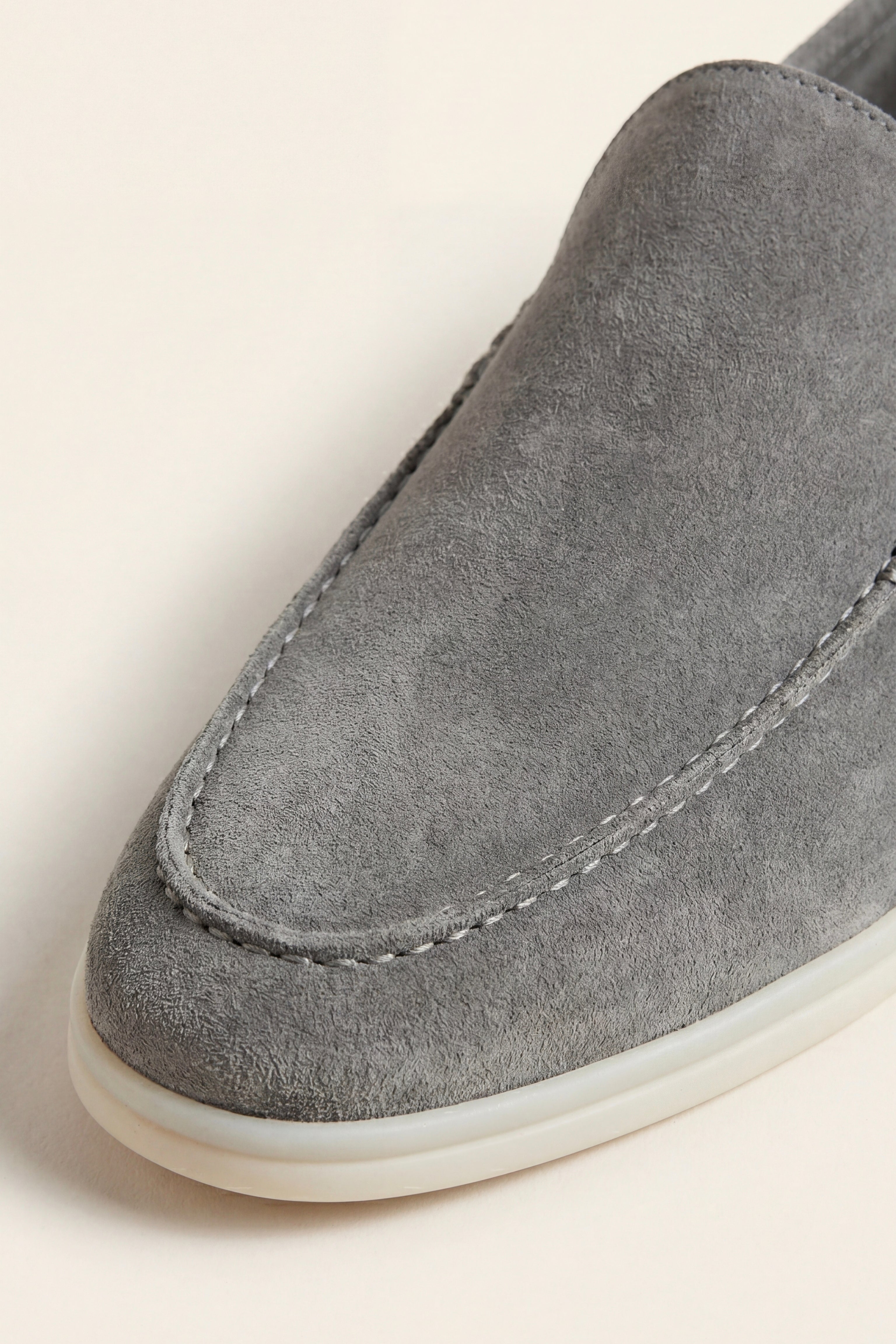 Milano Classic Loafer Suede Dark Grey