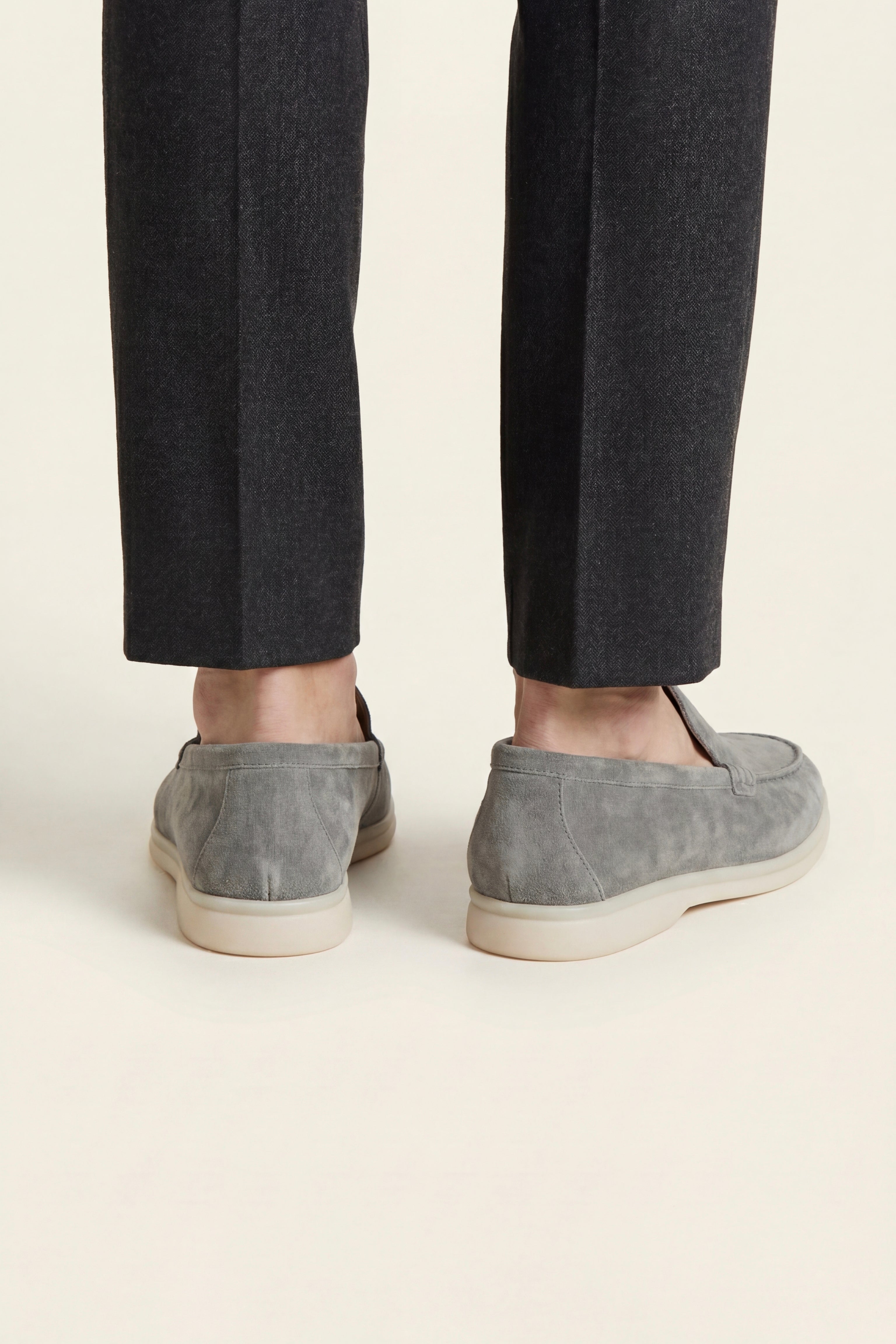 Milano Classic Loafer Suede Dark Grey