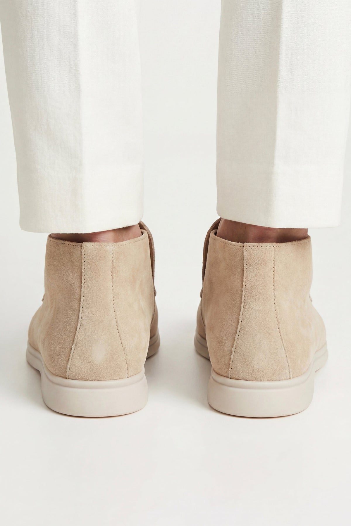 Milano City Loafer Suede Sand Beige
