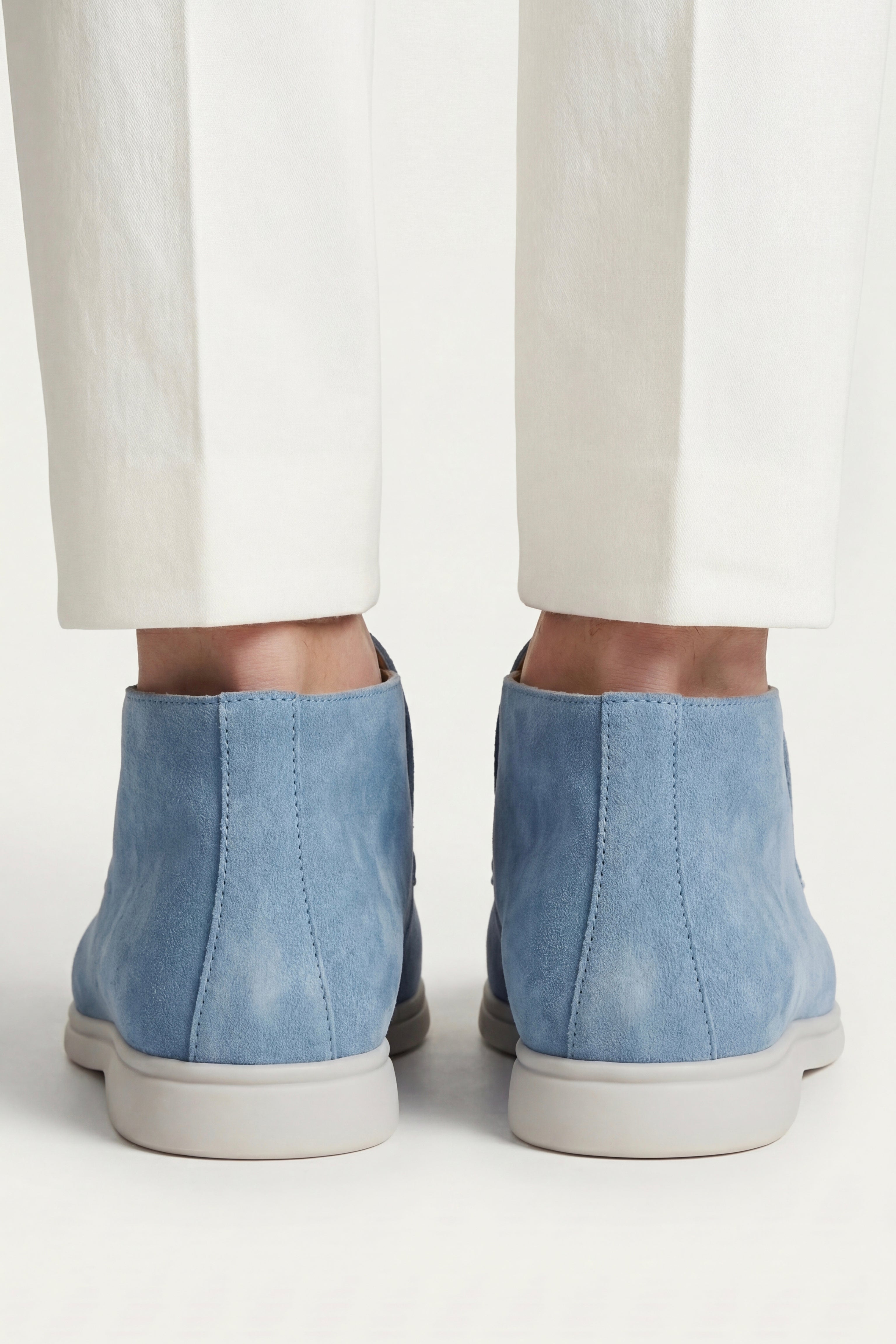 Milano City Loafer Suede Light Blue