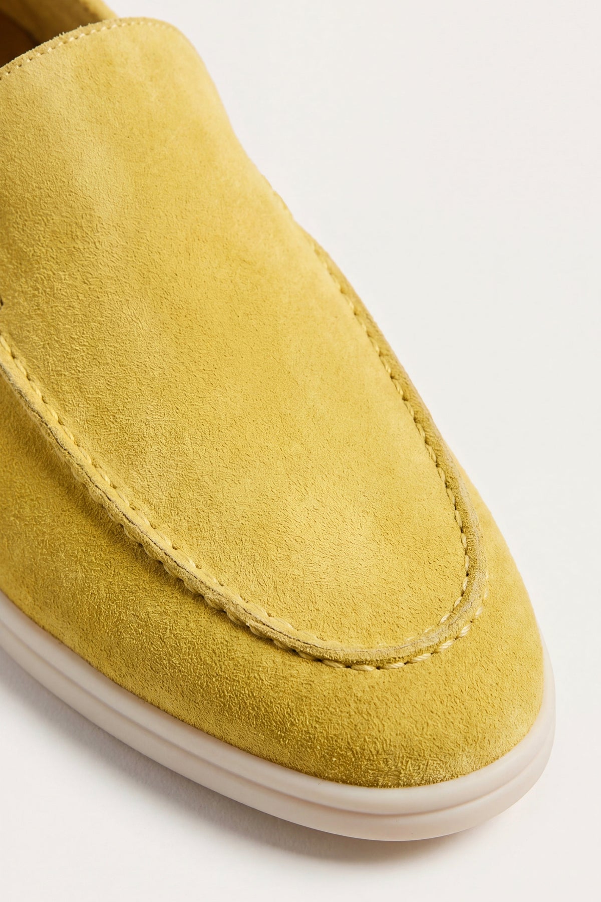 Milano Classic Loafer Suede Mustard Yellow