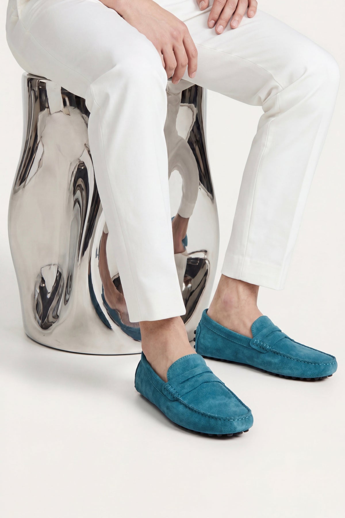 Bellini Driver Loafer Teal Blue