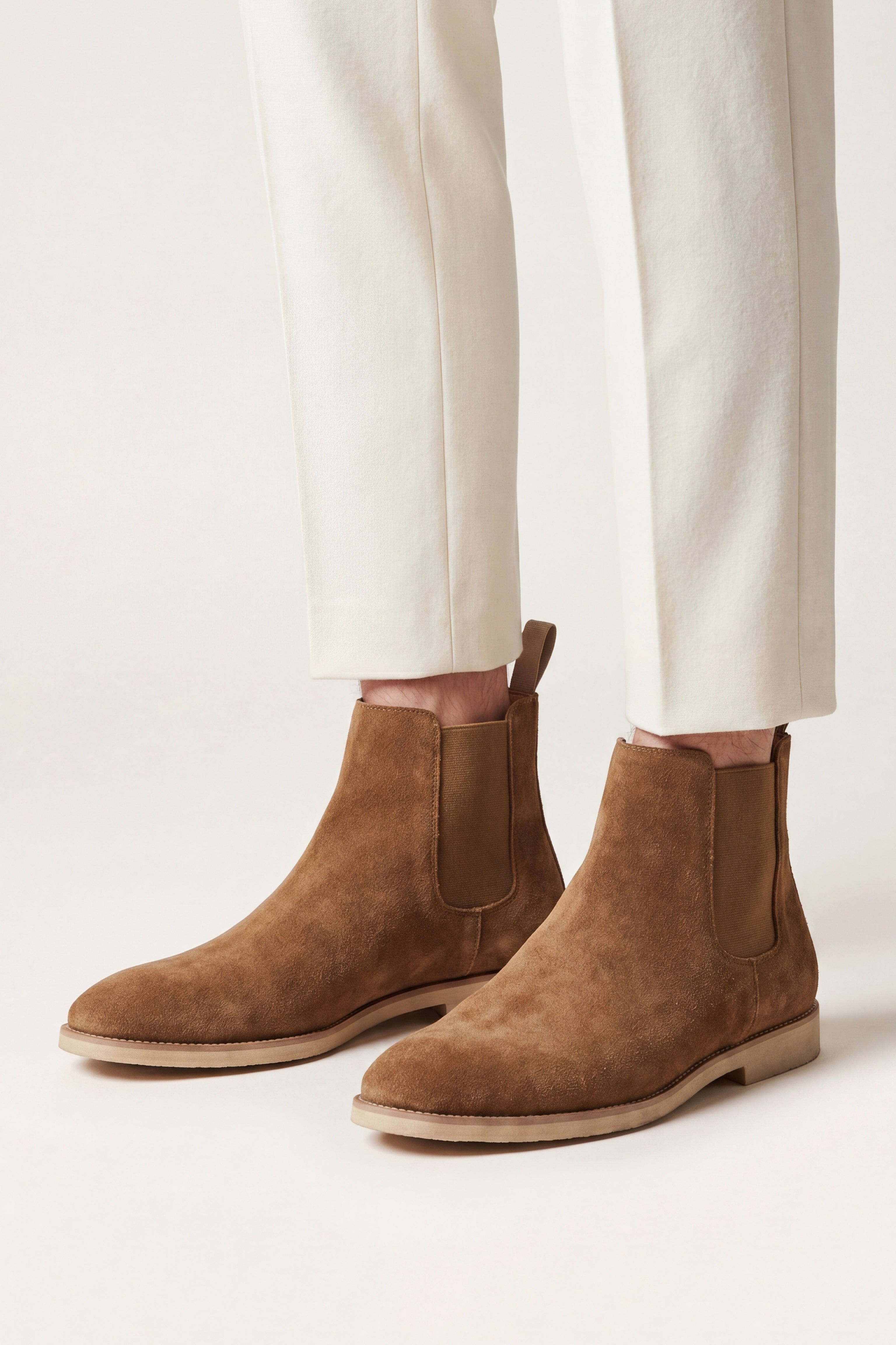Cortina Suede Boot Camel Brown