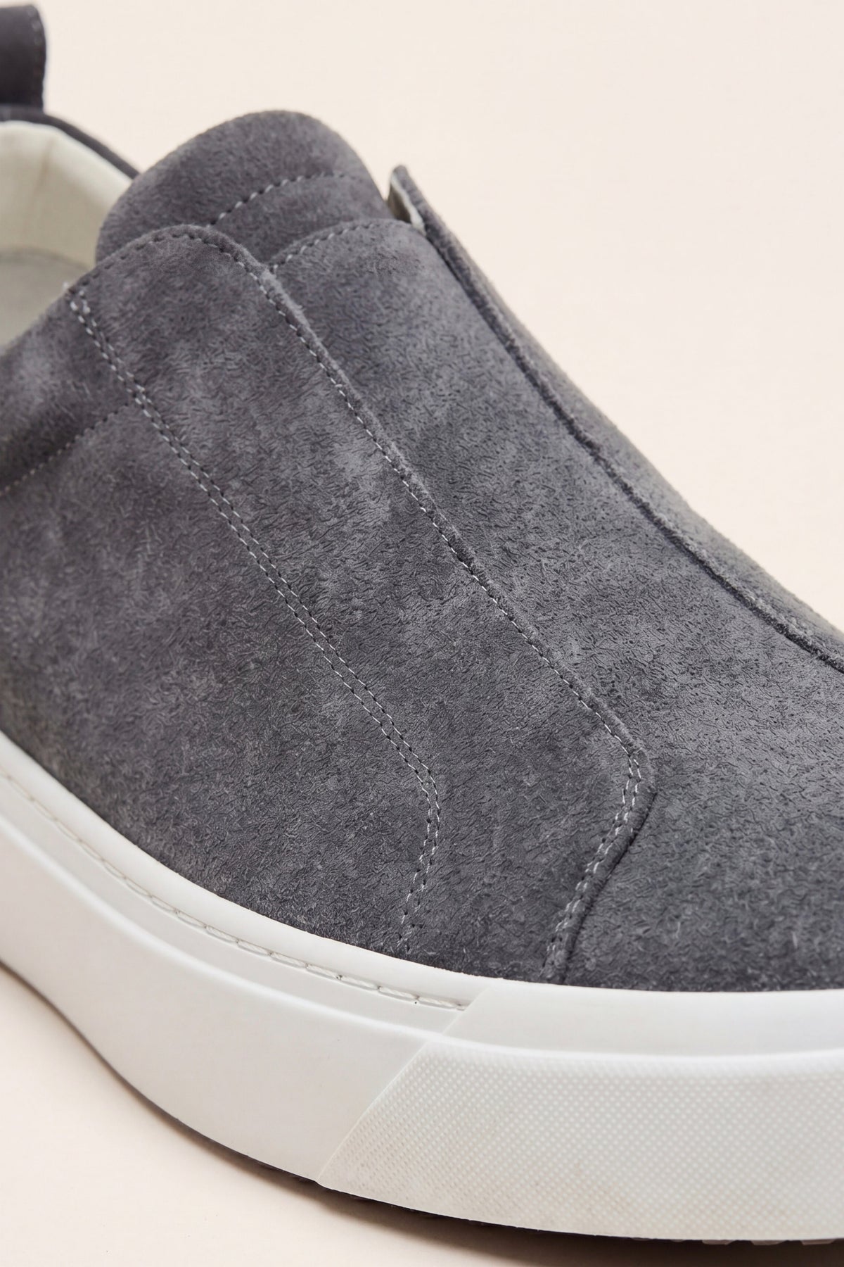 Ancona Suede Slip-On Dark Grey