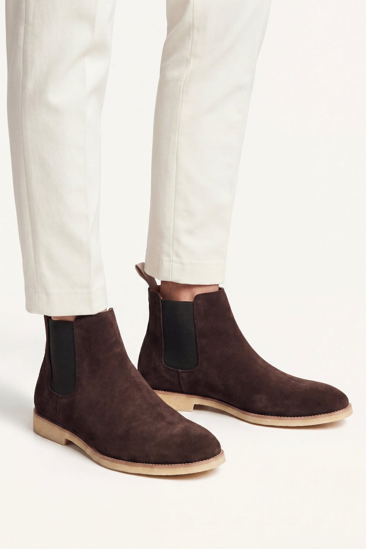 Cortina Suede Boot Dark Brown