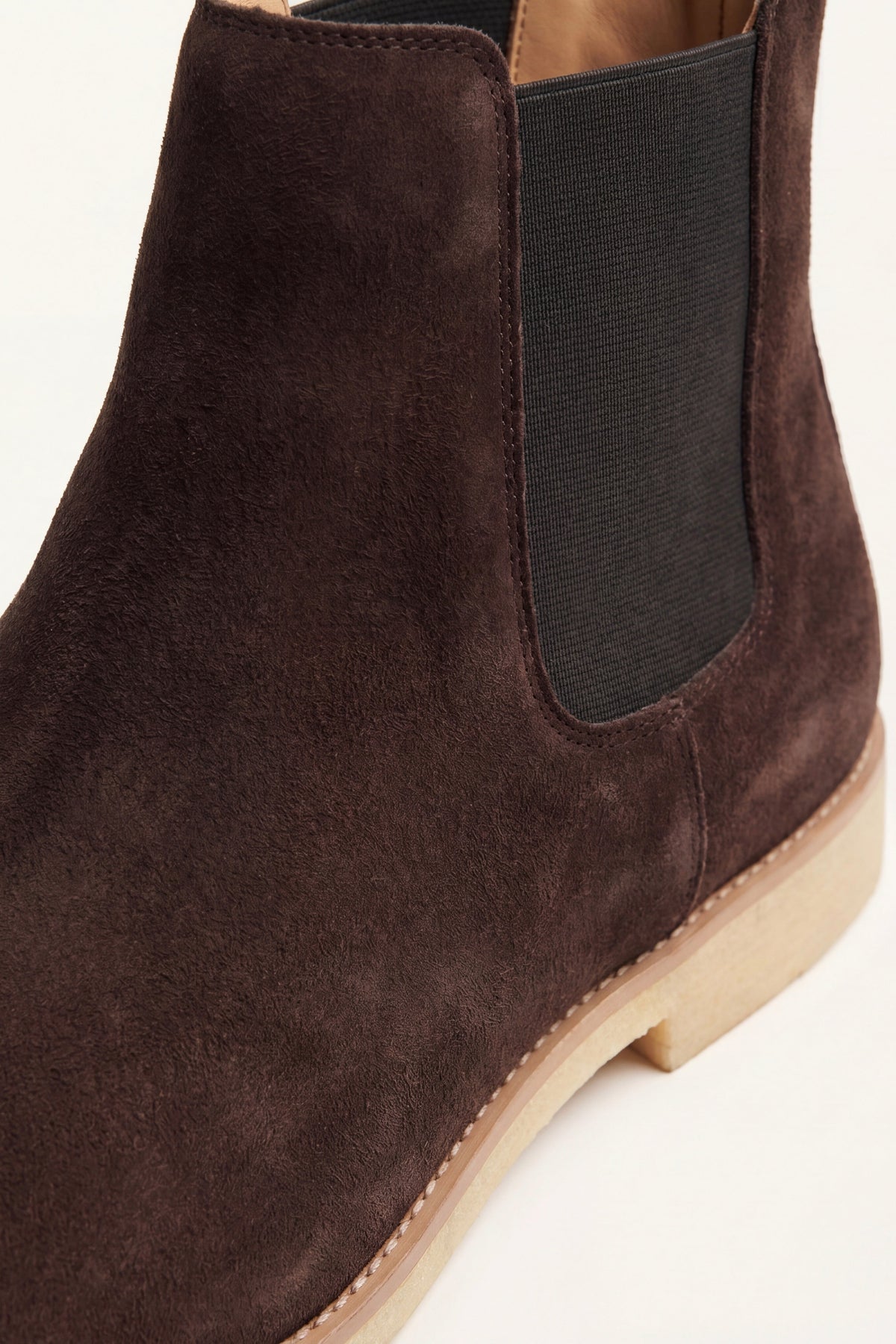 Cortina Suede Boot Dark Brown