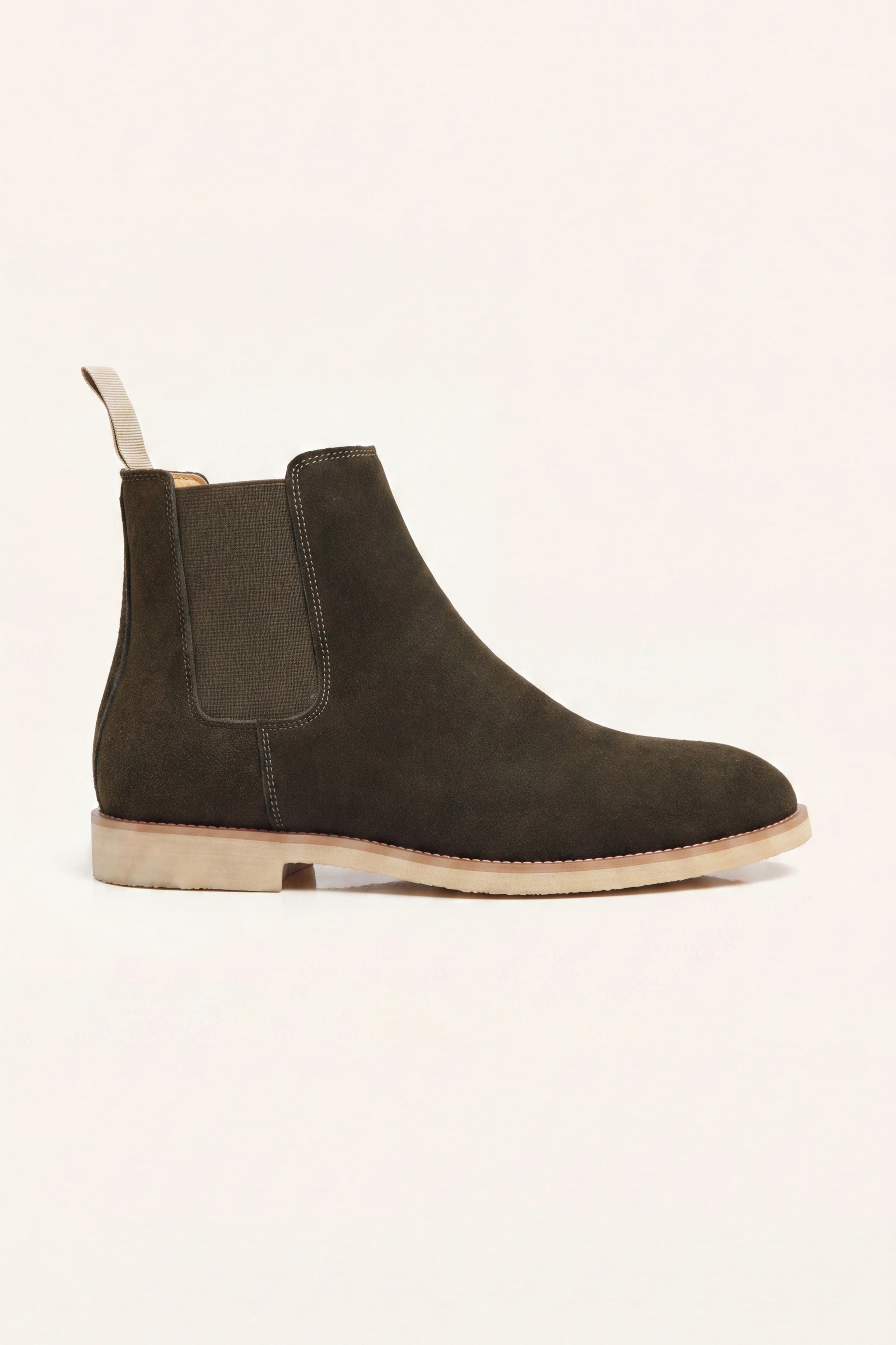 Cortina Suede Boot Olive Green