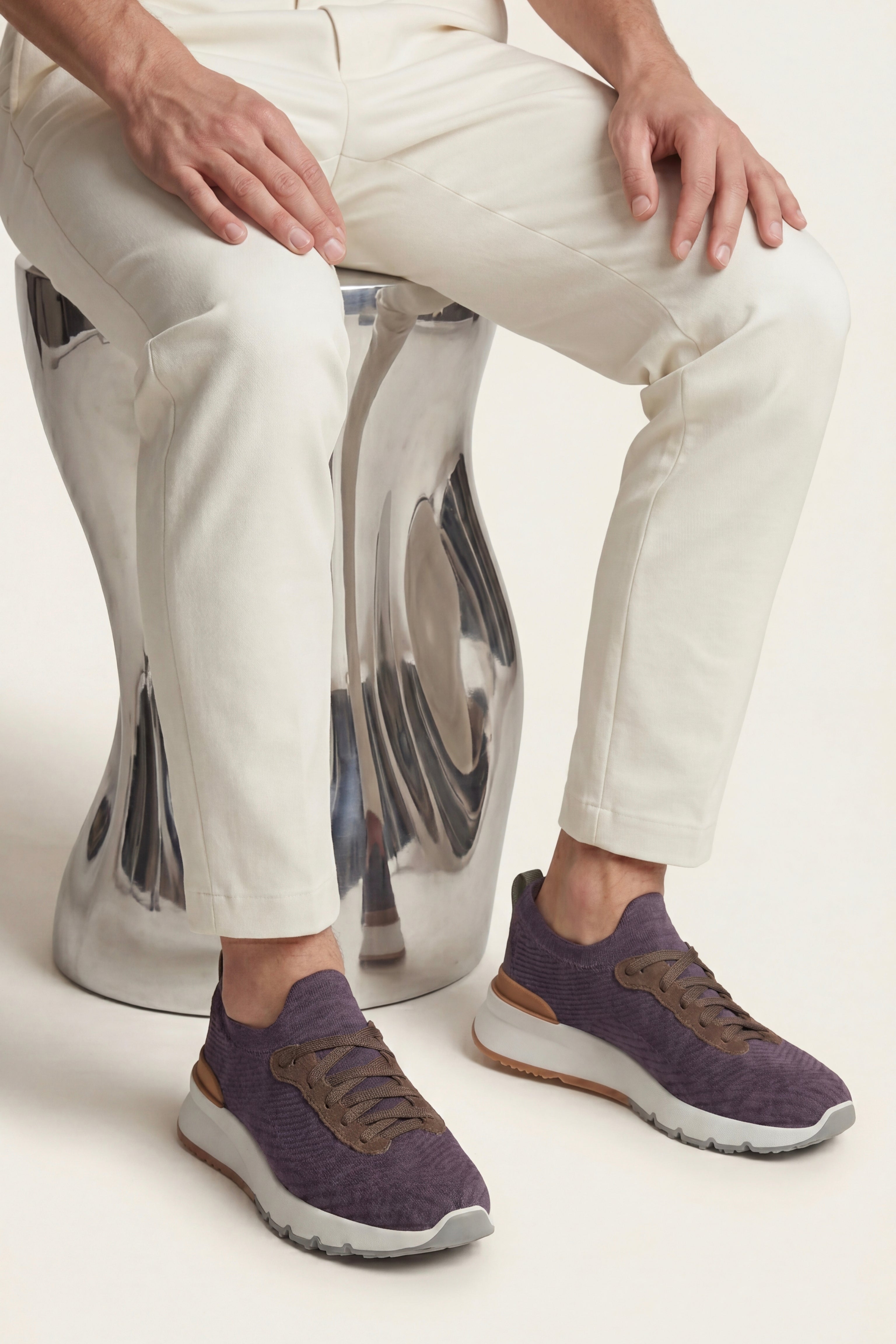 Vicenza Mesh Runner Plum Purple