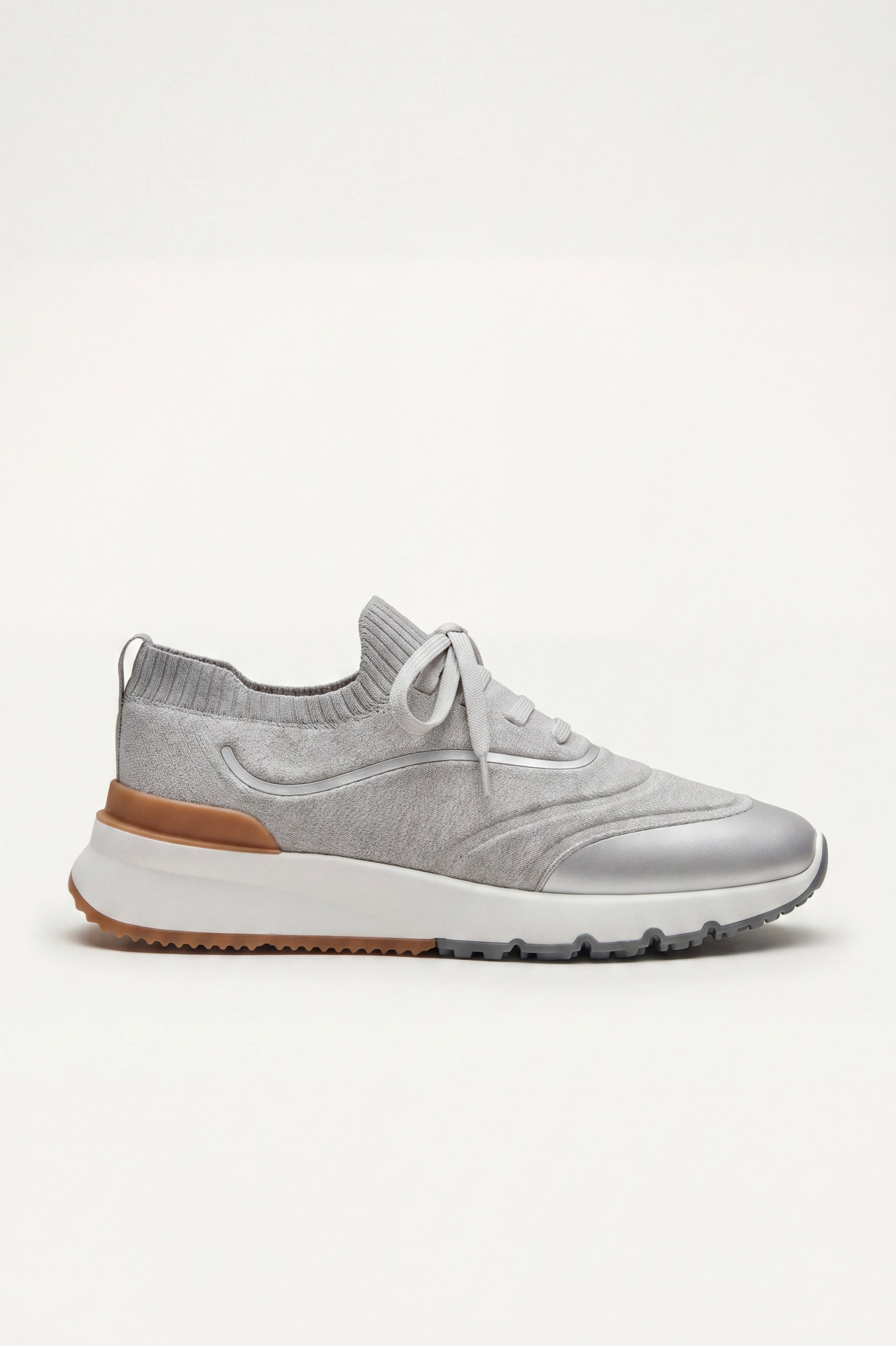 Firenze Knit Runner Light Grey
