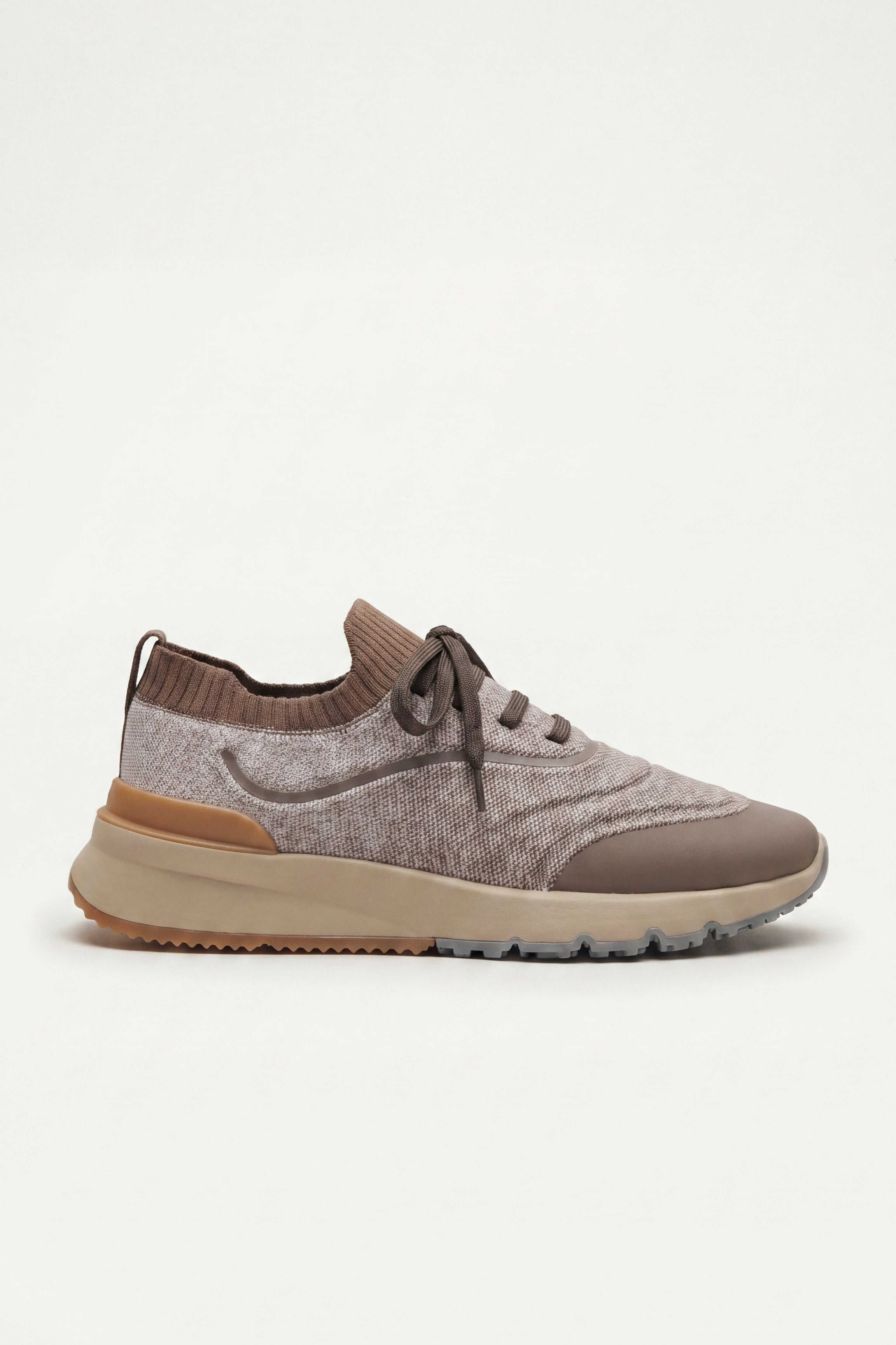 Firenze Knit Runner Taupe Brown