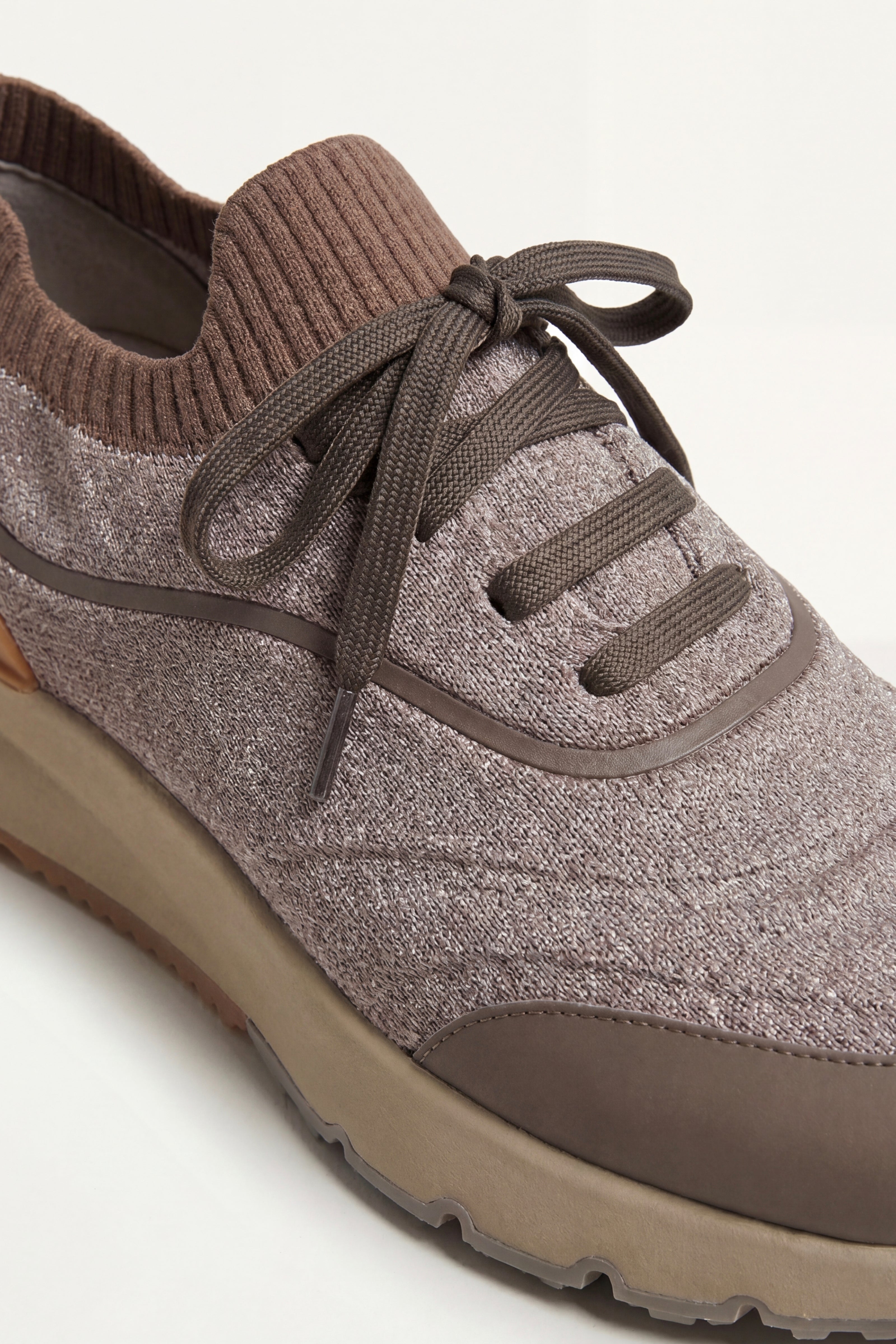 Firenze Knit Runner Taupe Brown