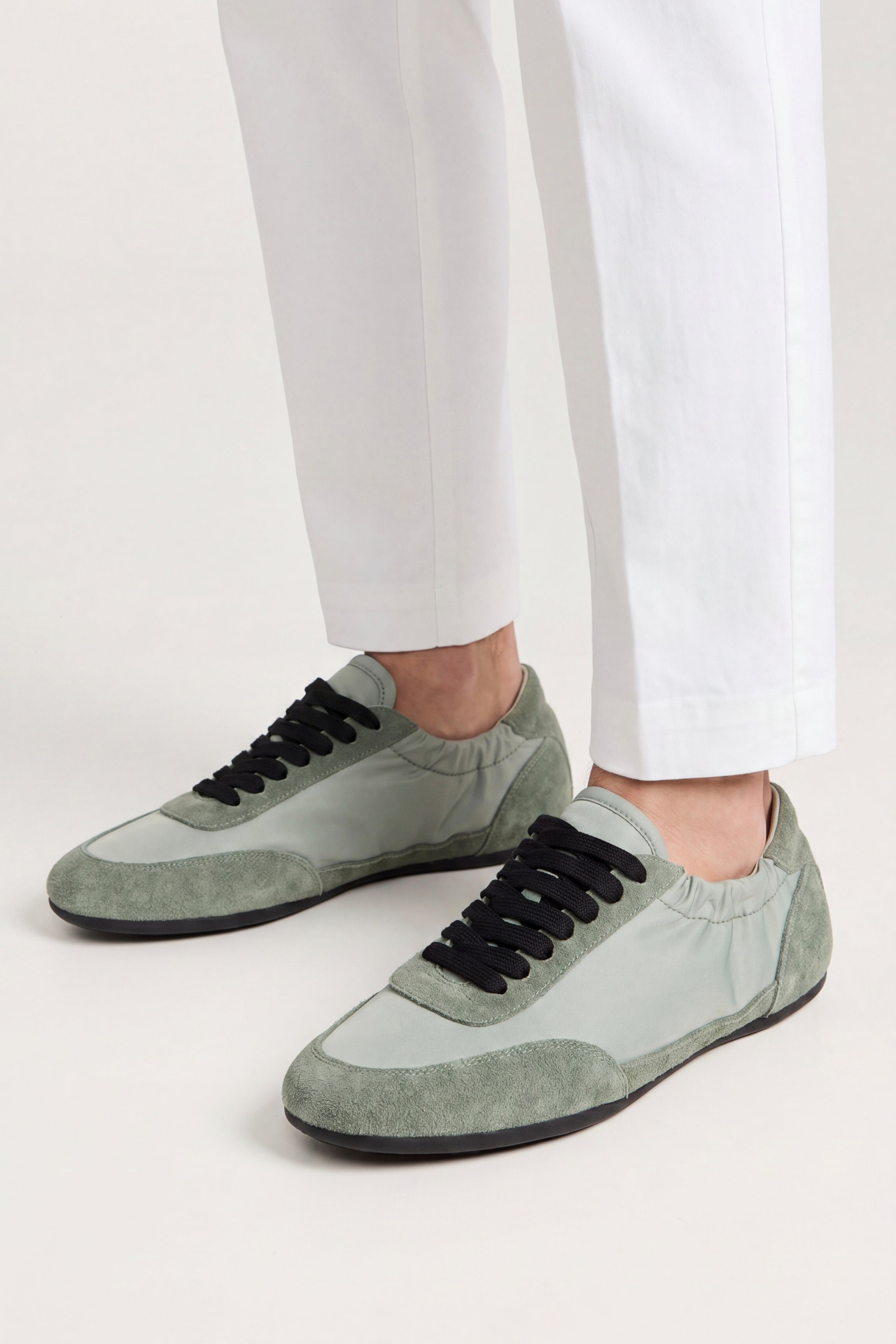 Rapallo Nylon Sneaker Sage Green
