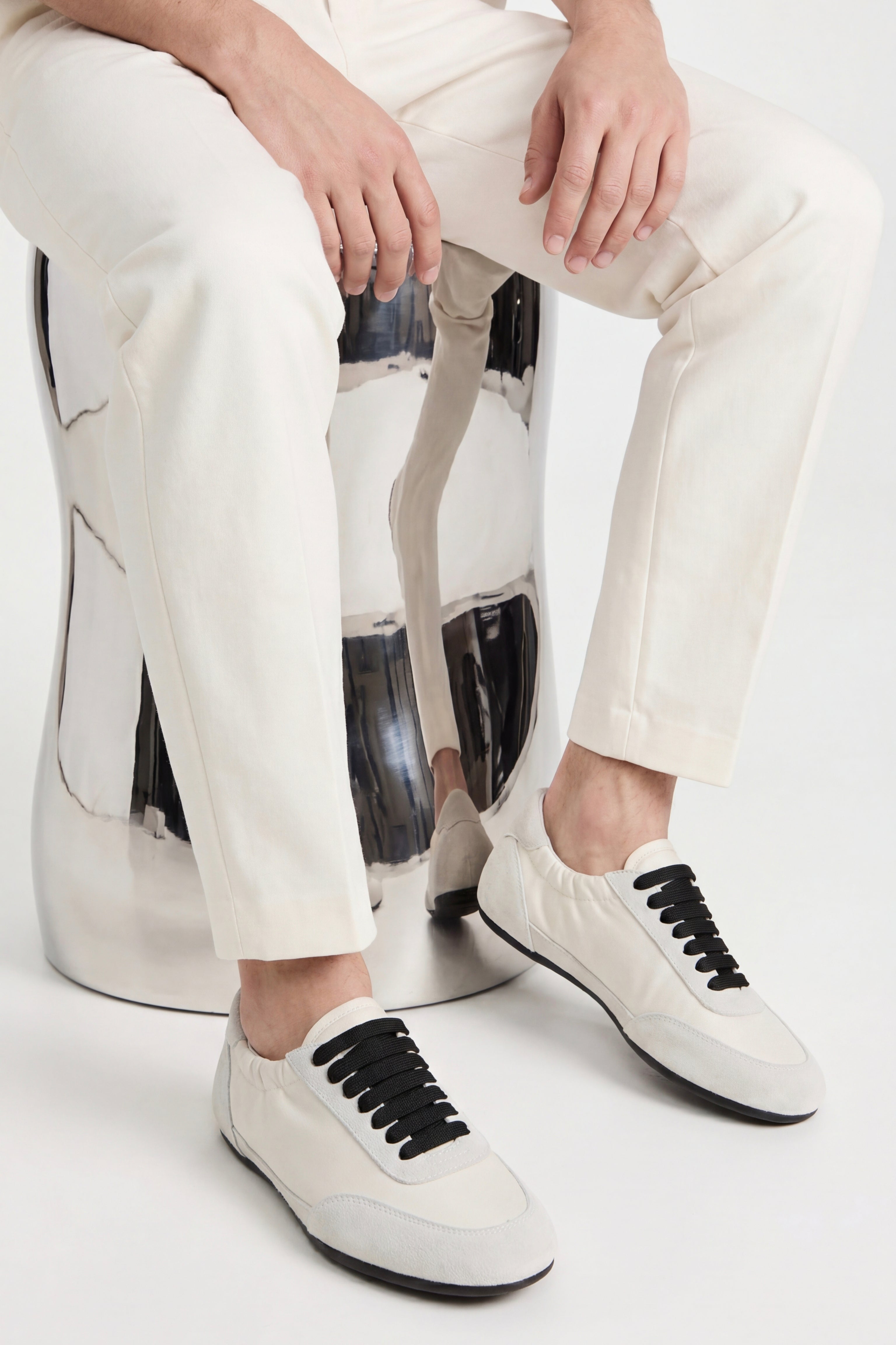 Rapallo Nylon Sneaker White