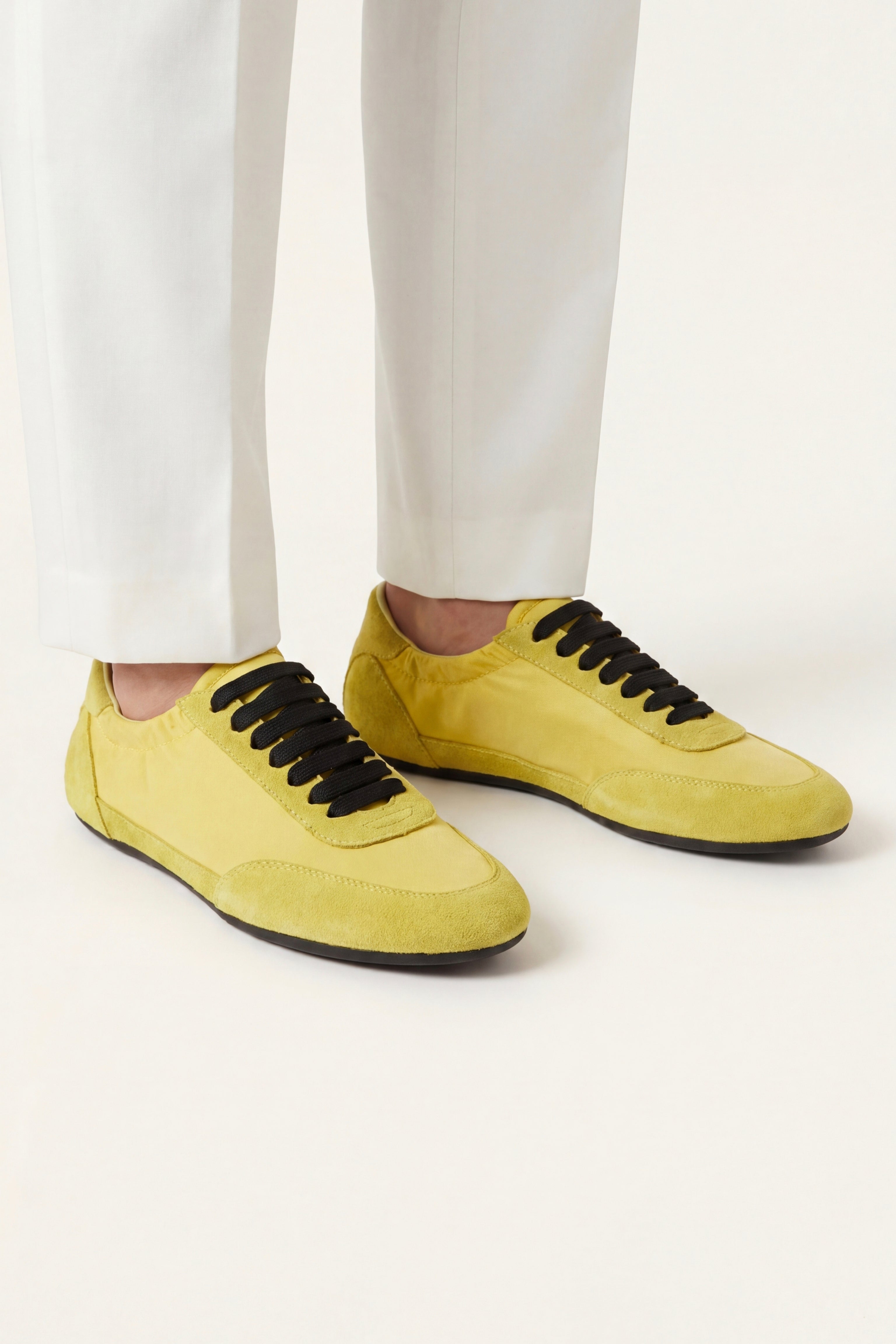 Rapallo Nylon Sneaker Mustard Yellow