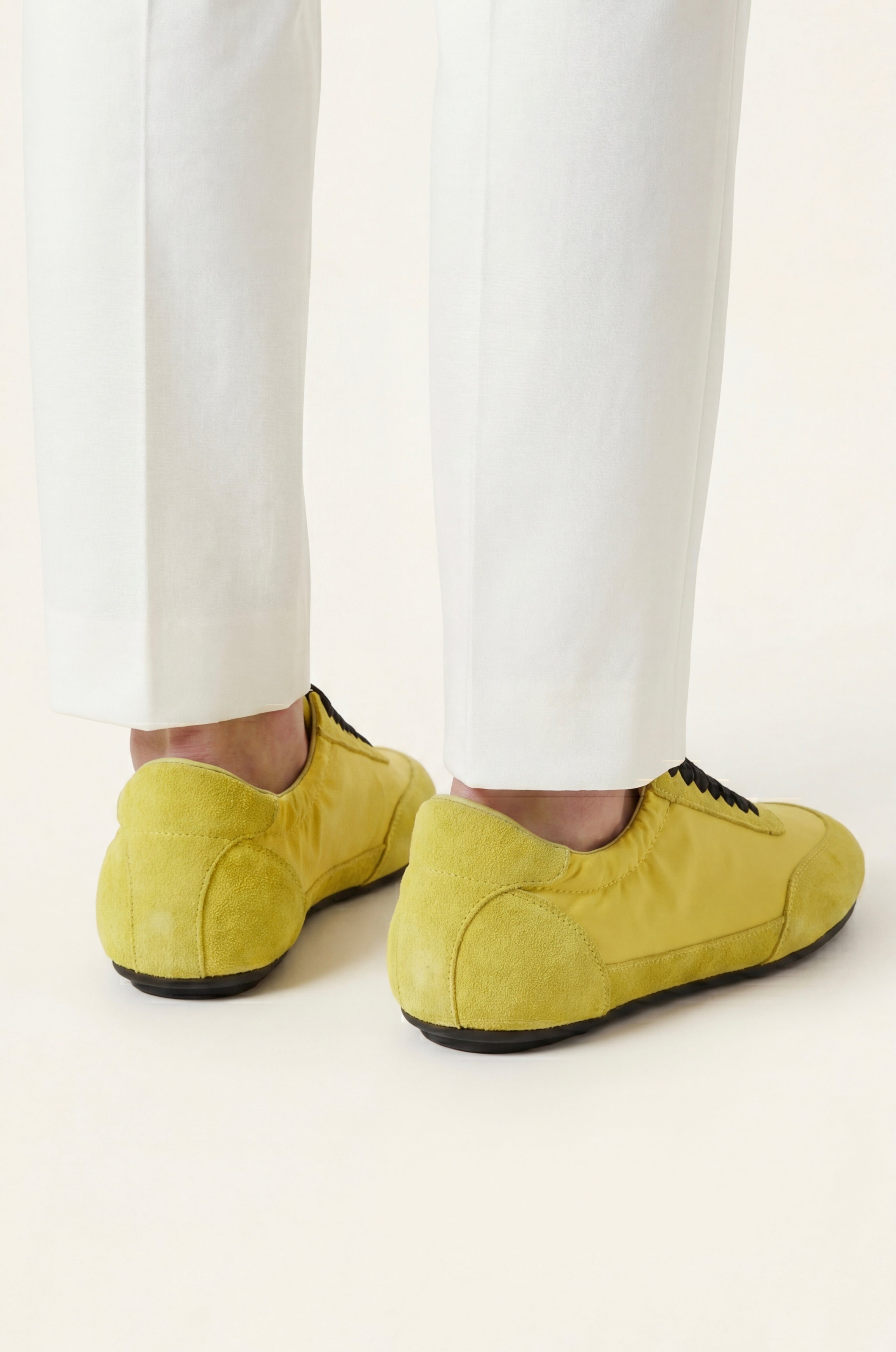Rapallo Nylon Sneaker Mustard Yellow