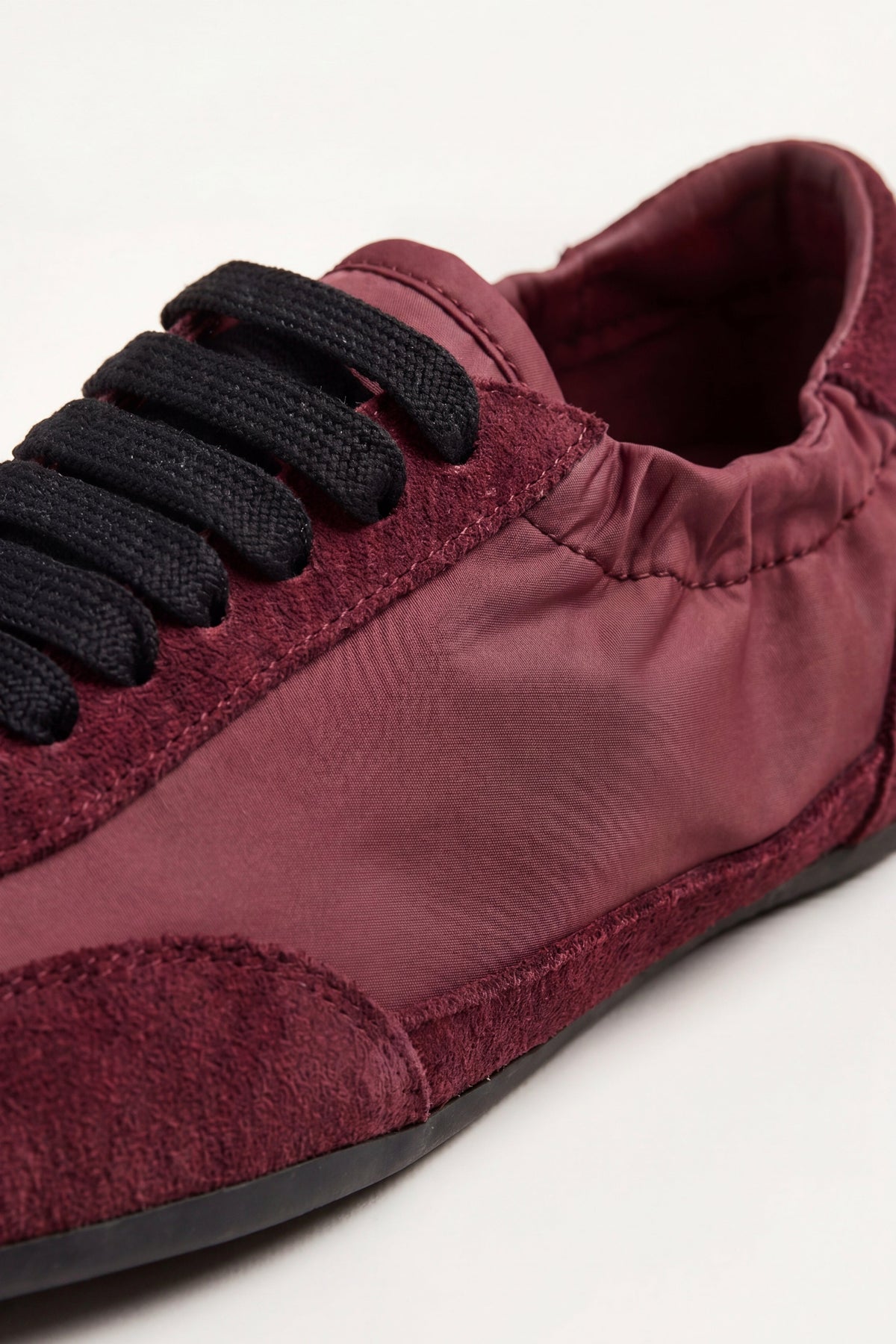 Rapallo Nylon Sneaker Burgundy Red