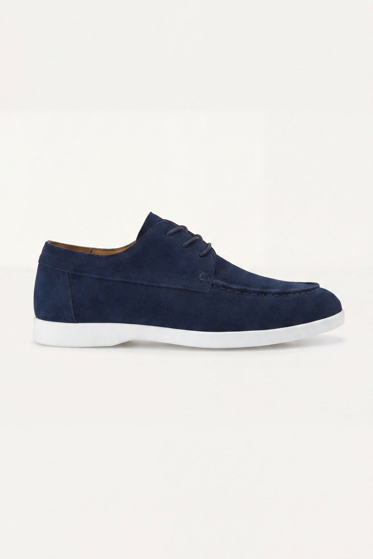 Rimini Suede Boat Shoe Navy Blue