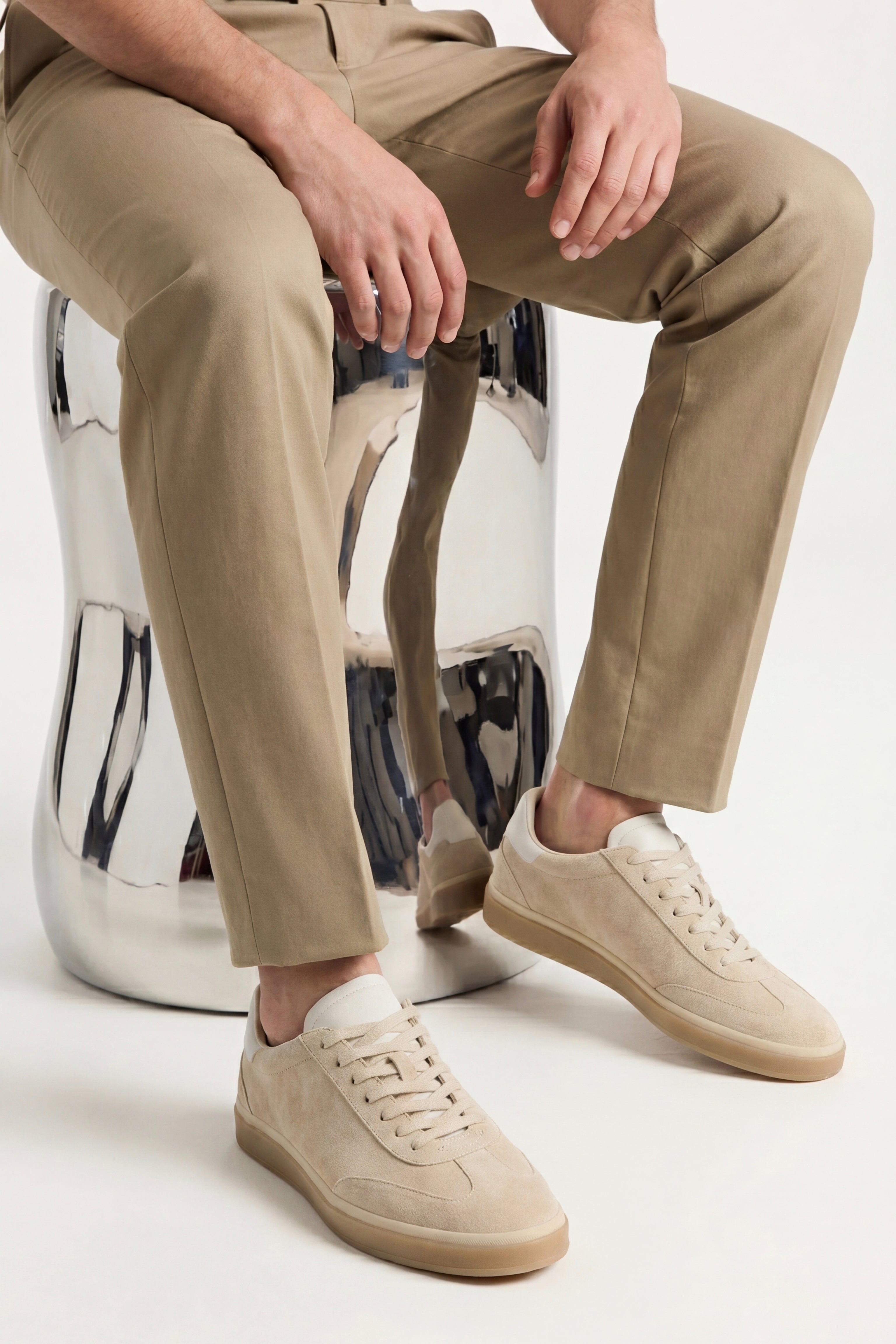 Torino Suede Sneaker Sand Beige