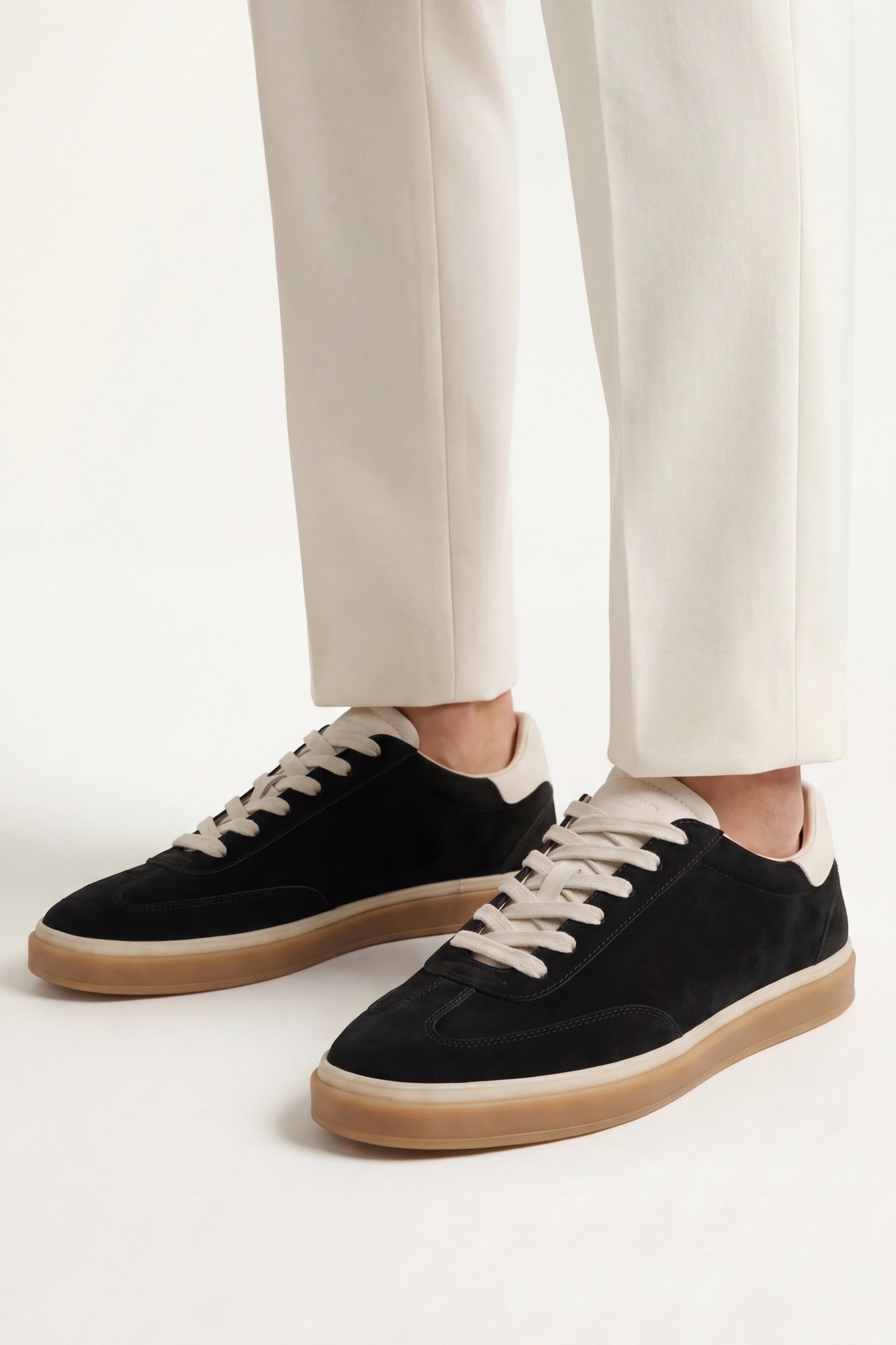 Torino Suede Sneaker Black