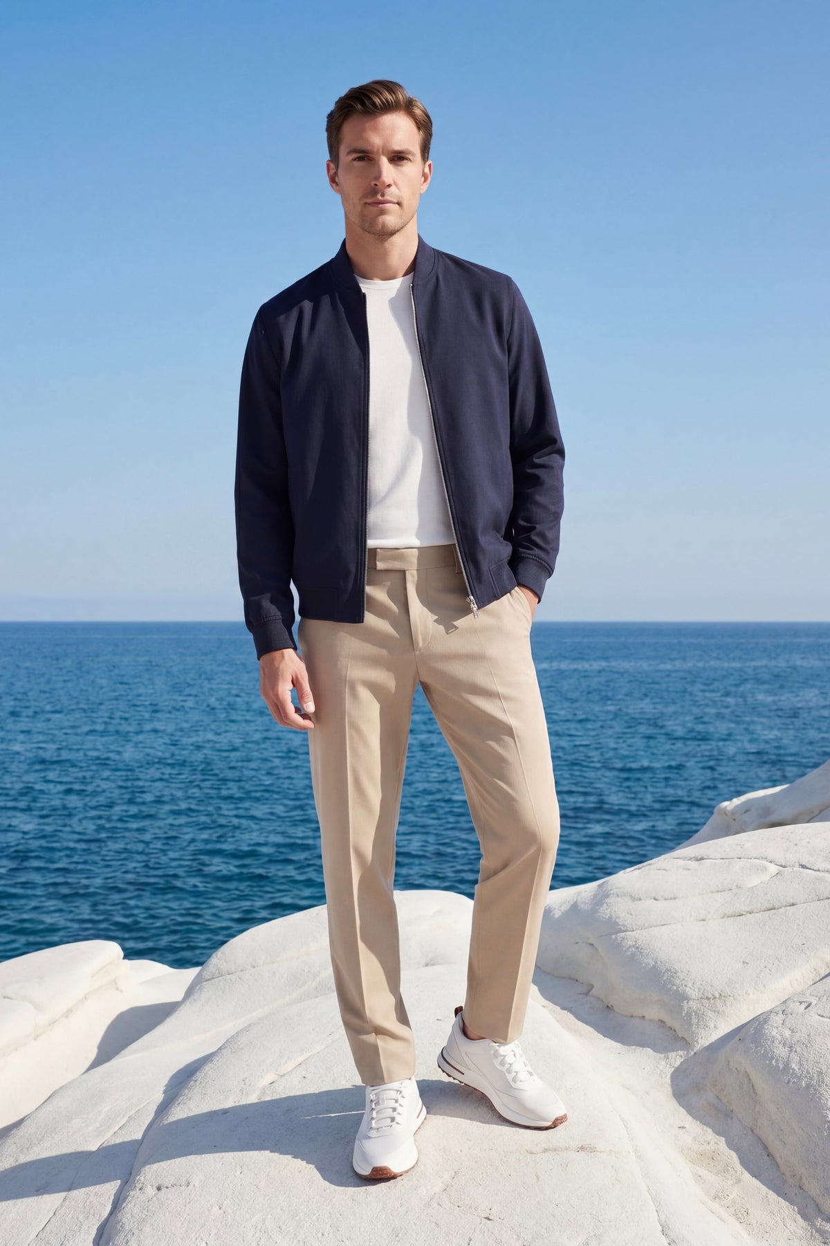 Rapallo Light Jacket Navy