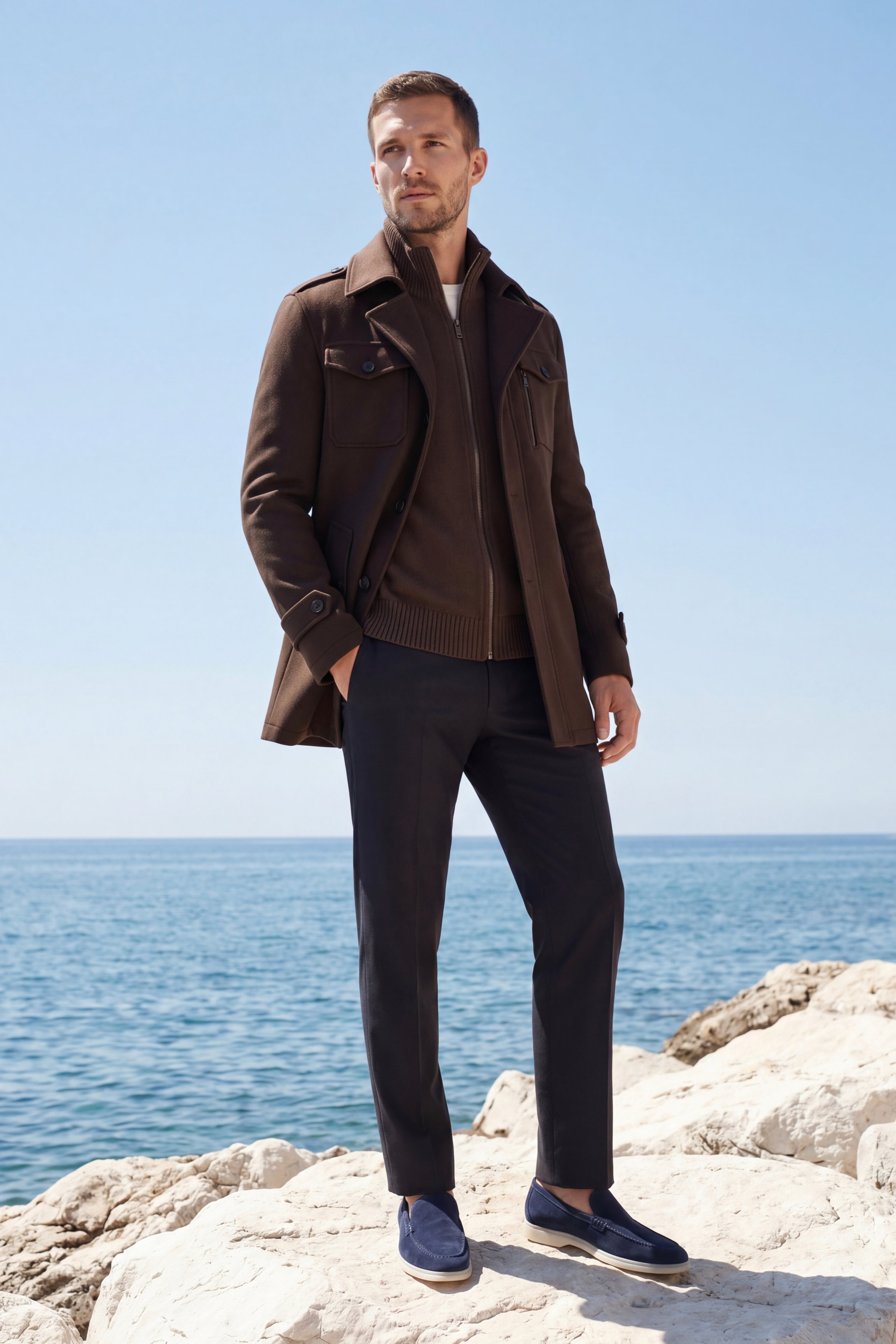 Belluno Field Coat Espresso