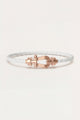 Bracciale Levanto Rose Gold Rope Bianco Gesso