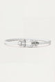 Bracciale in corda Levanto Platinum Chalk White