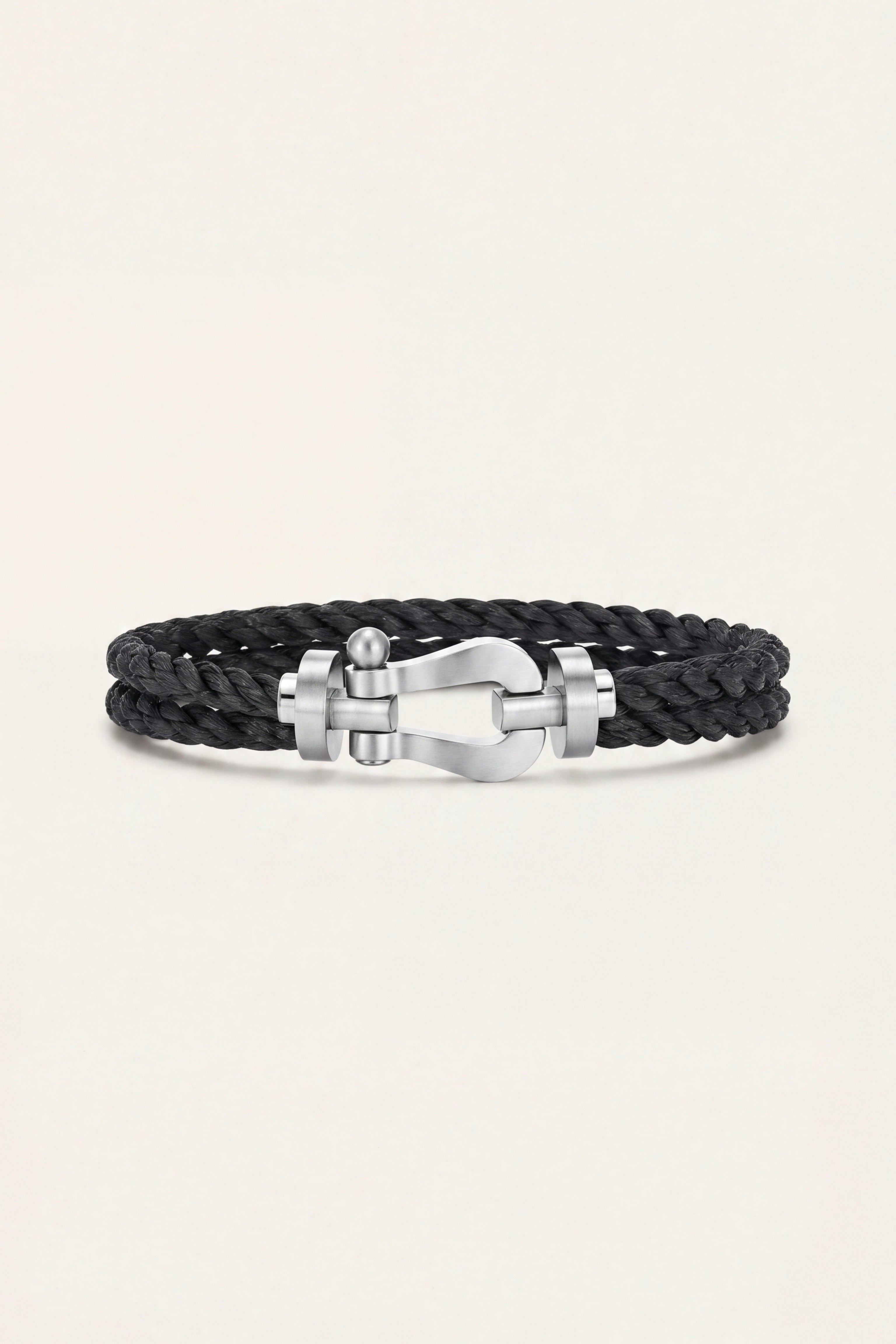 Camogli Dual Strand Bracelet Onyx Black