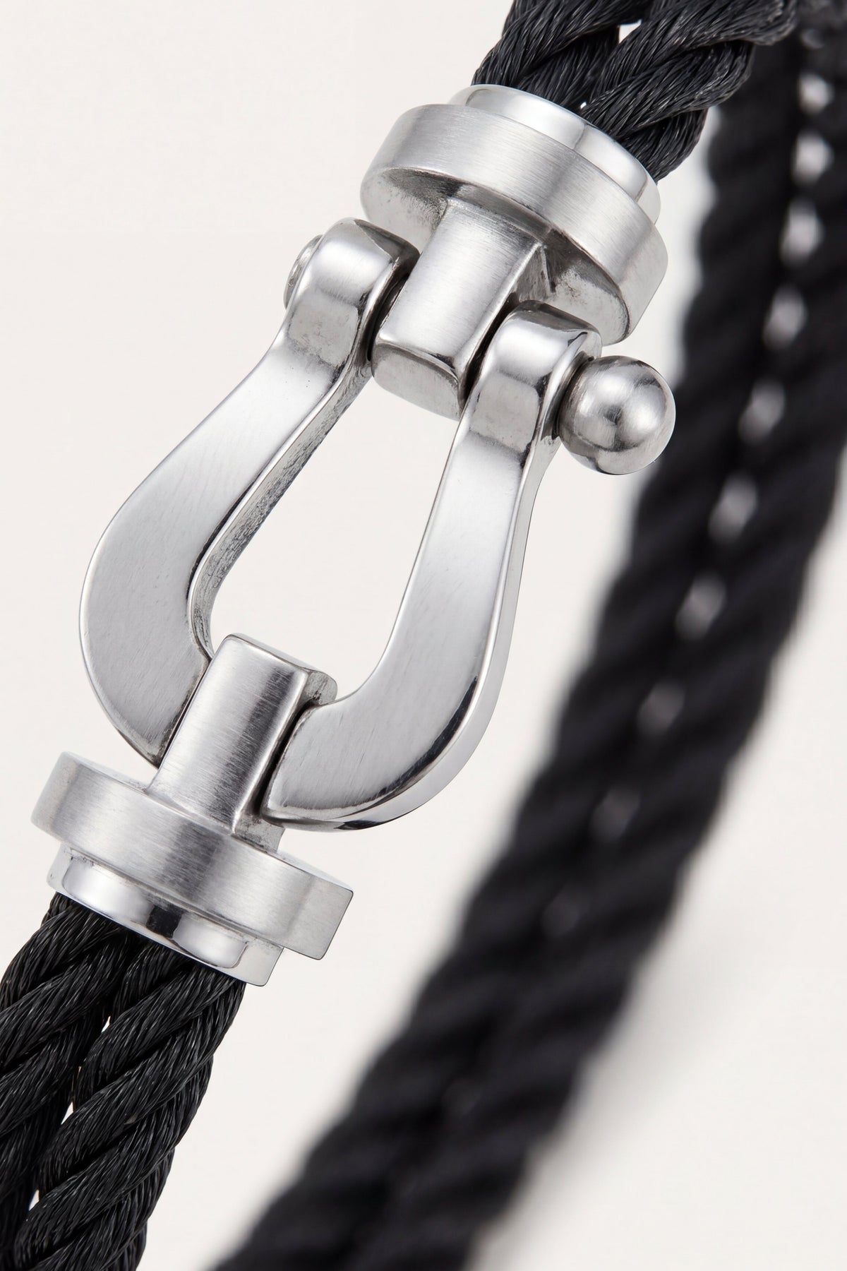 Camogli Dual Strand Bracelet Onyx Black