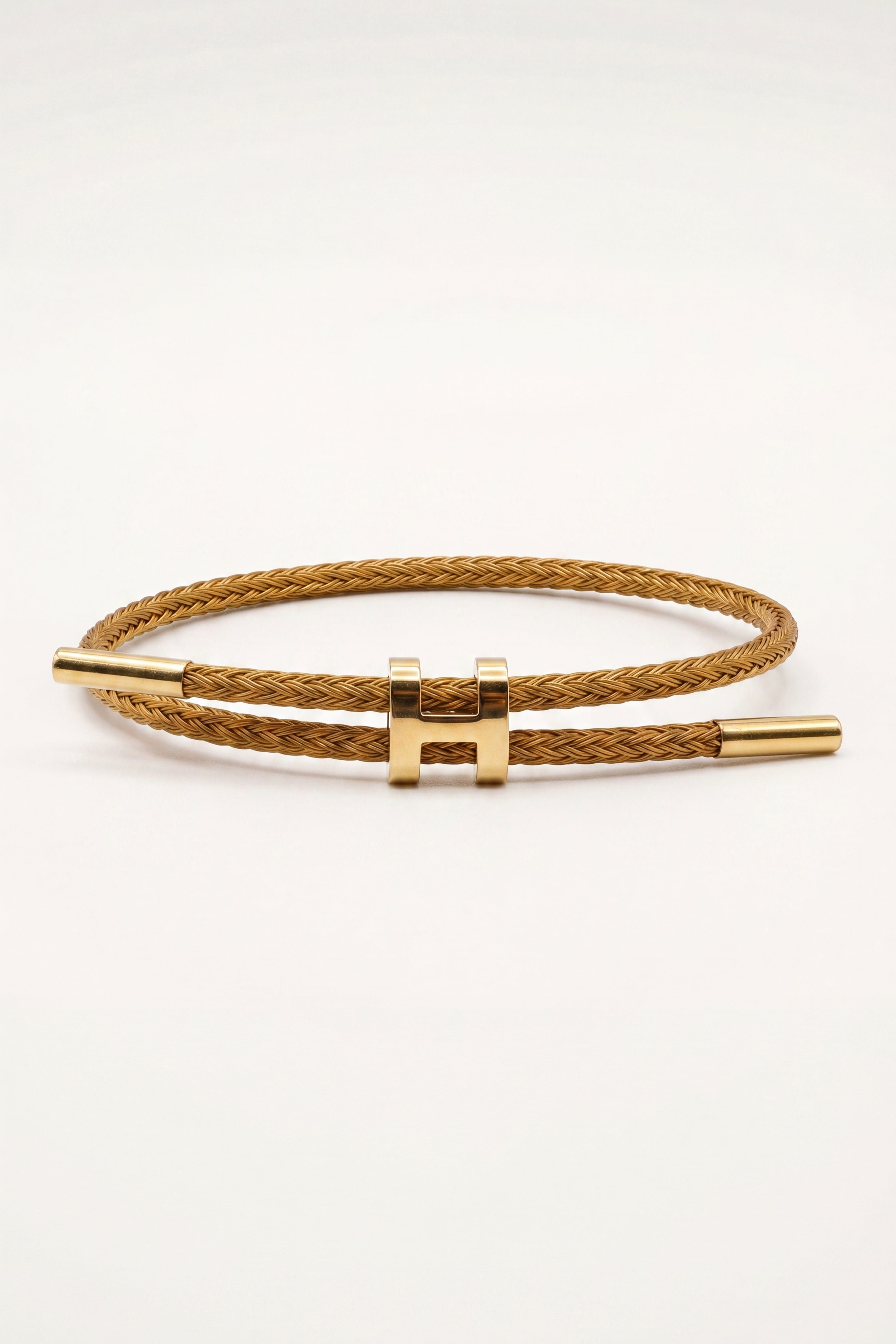 Rapallo Woven Bracelet Camel