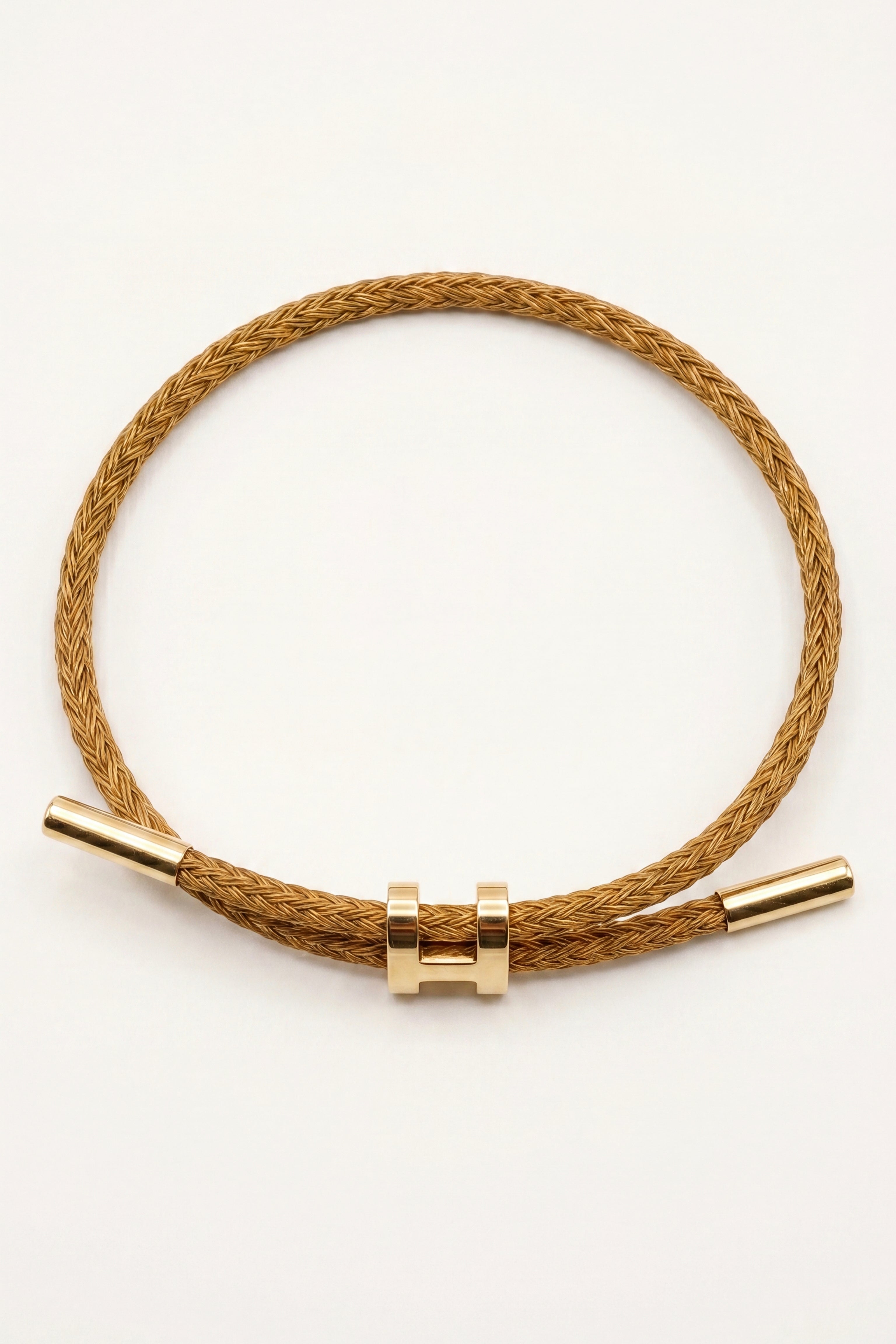 Rapallo Woven Bracelet Camel